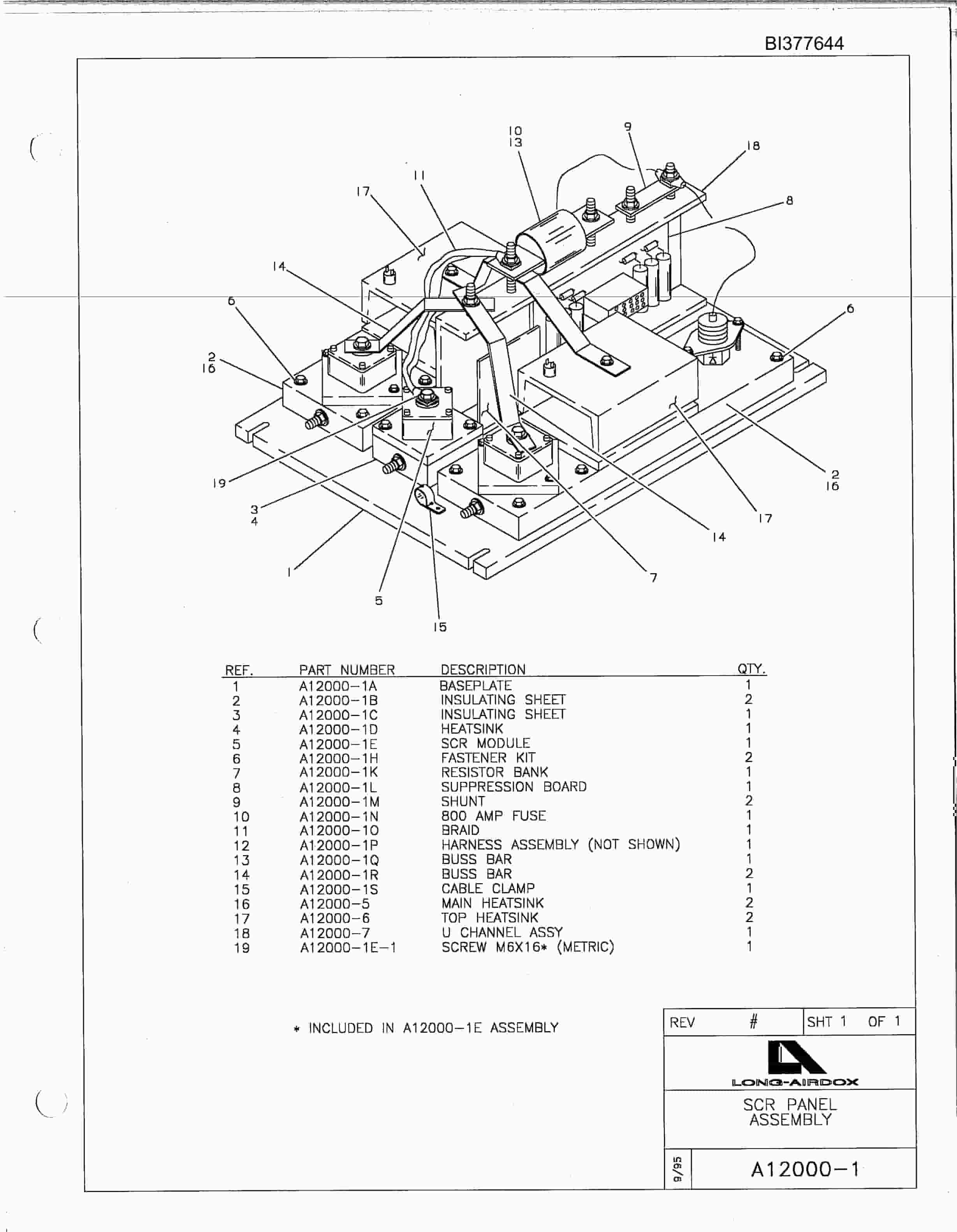 Bucyrus 488-6-2341 Un-A-Trac Parts Catalog BI377644-2