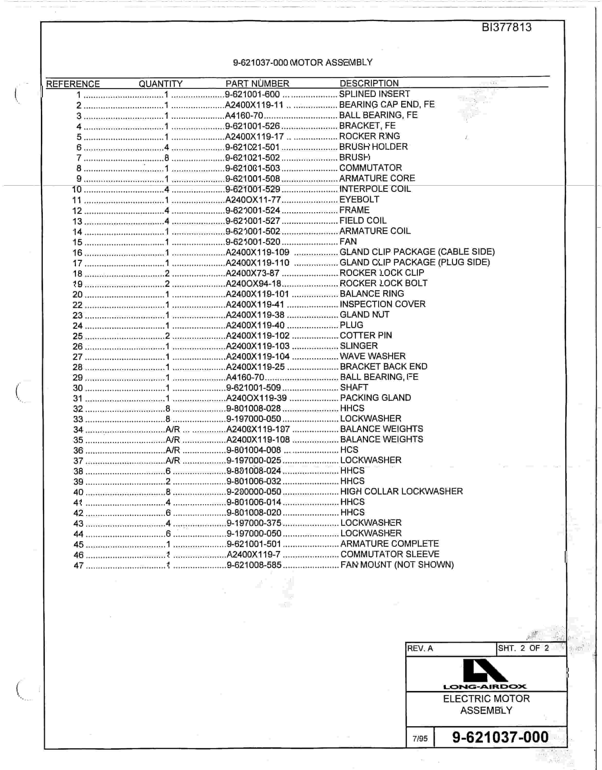 Bucyrus 488-6-2351 Omnitrac Parts Catalog BI377813-3