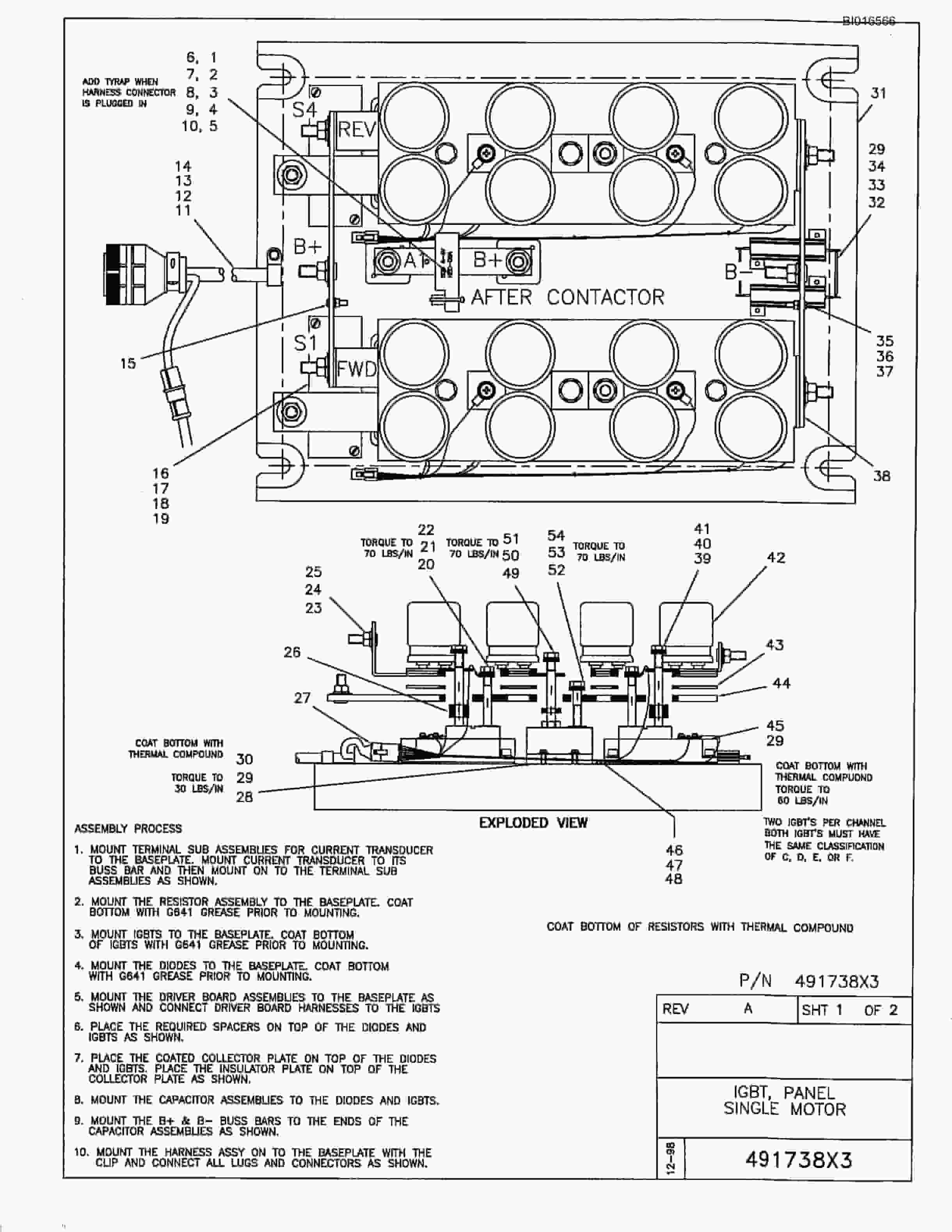 Bucyrus 488-6 Parts Catalog BI016566-2