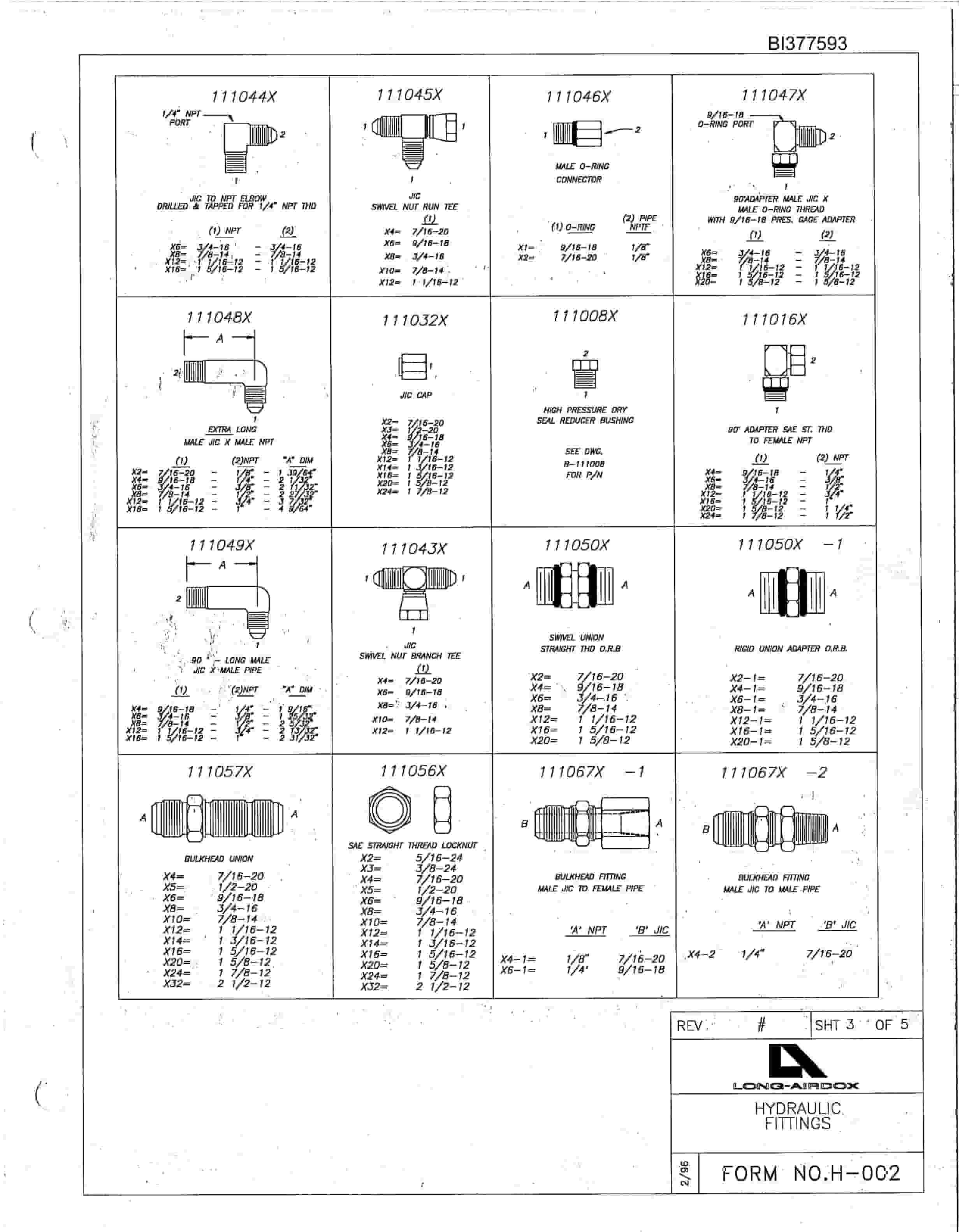 Bucyrus 488-6LA W-G.L.B.C Parts Catalog BI377593-5