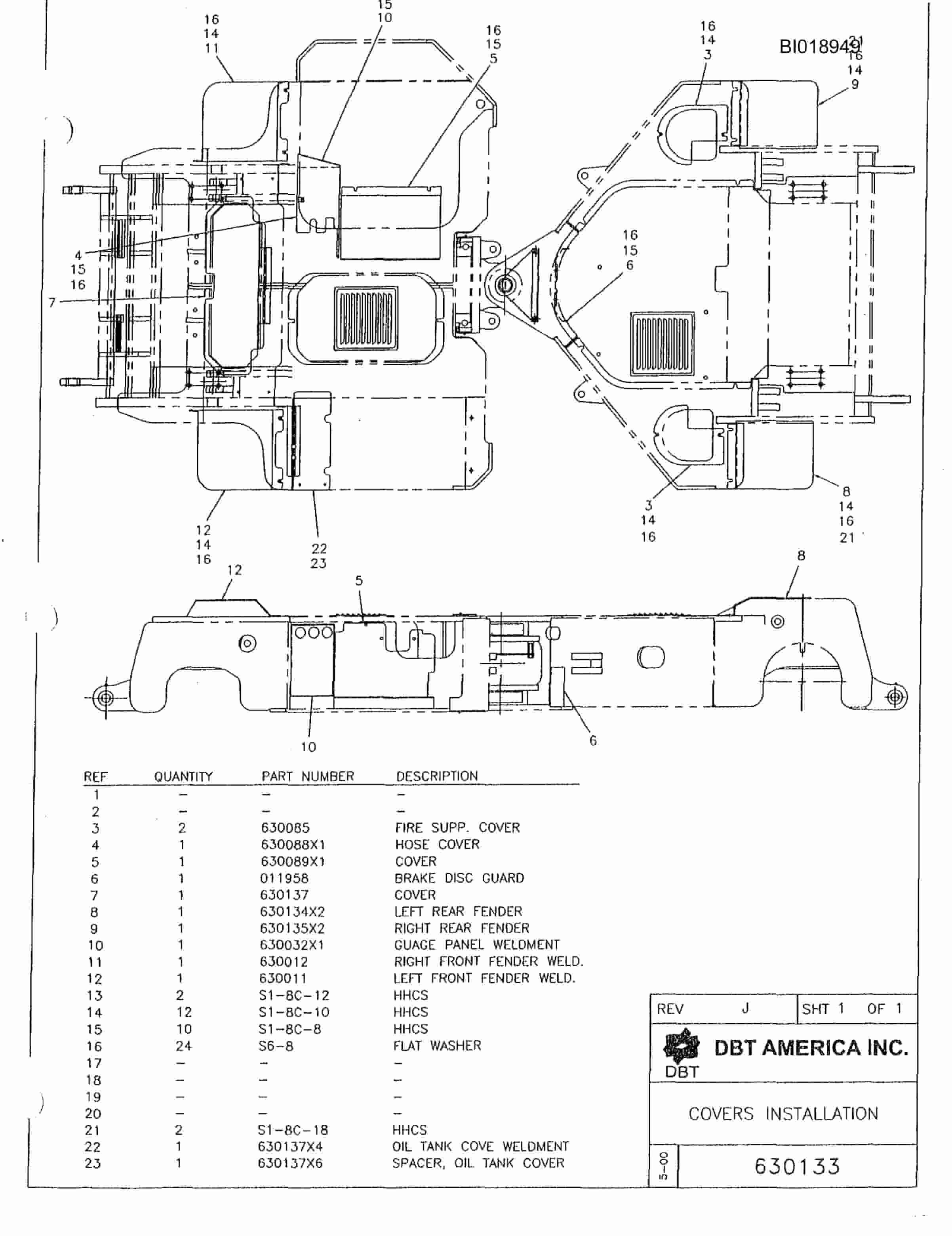 Bucyrus 488 Parts Catalog BI018949-5