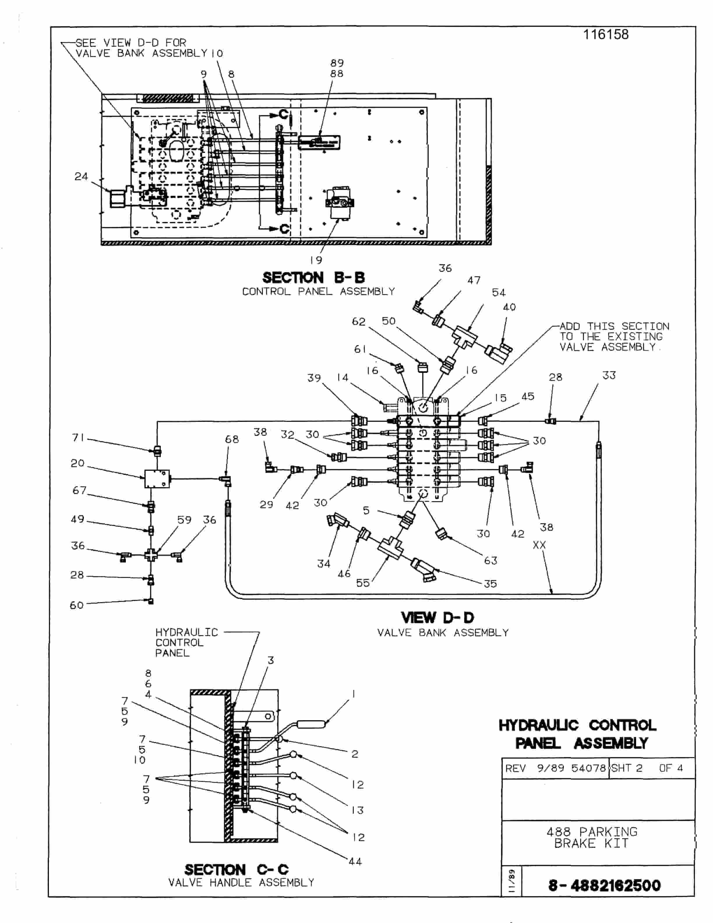 Bucyrus 488 Parts Catalog BI116158-5