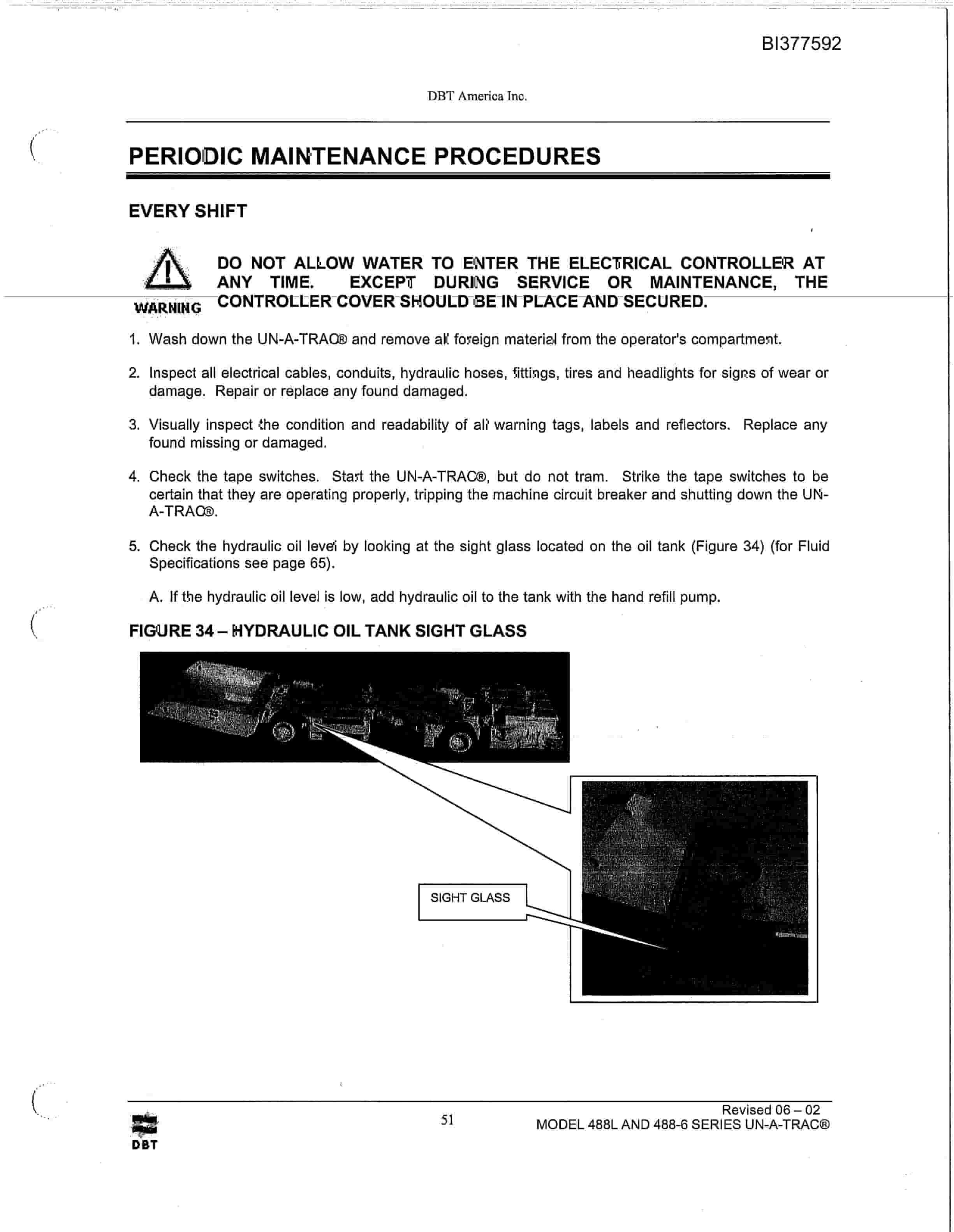 Bucyrus 488 Parts Catalog BI377592-3