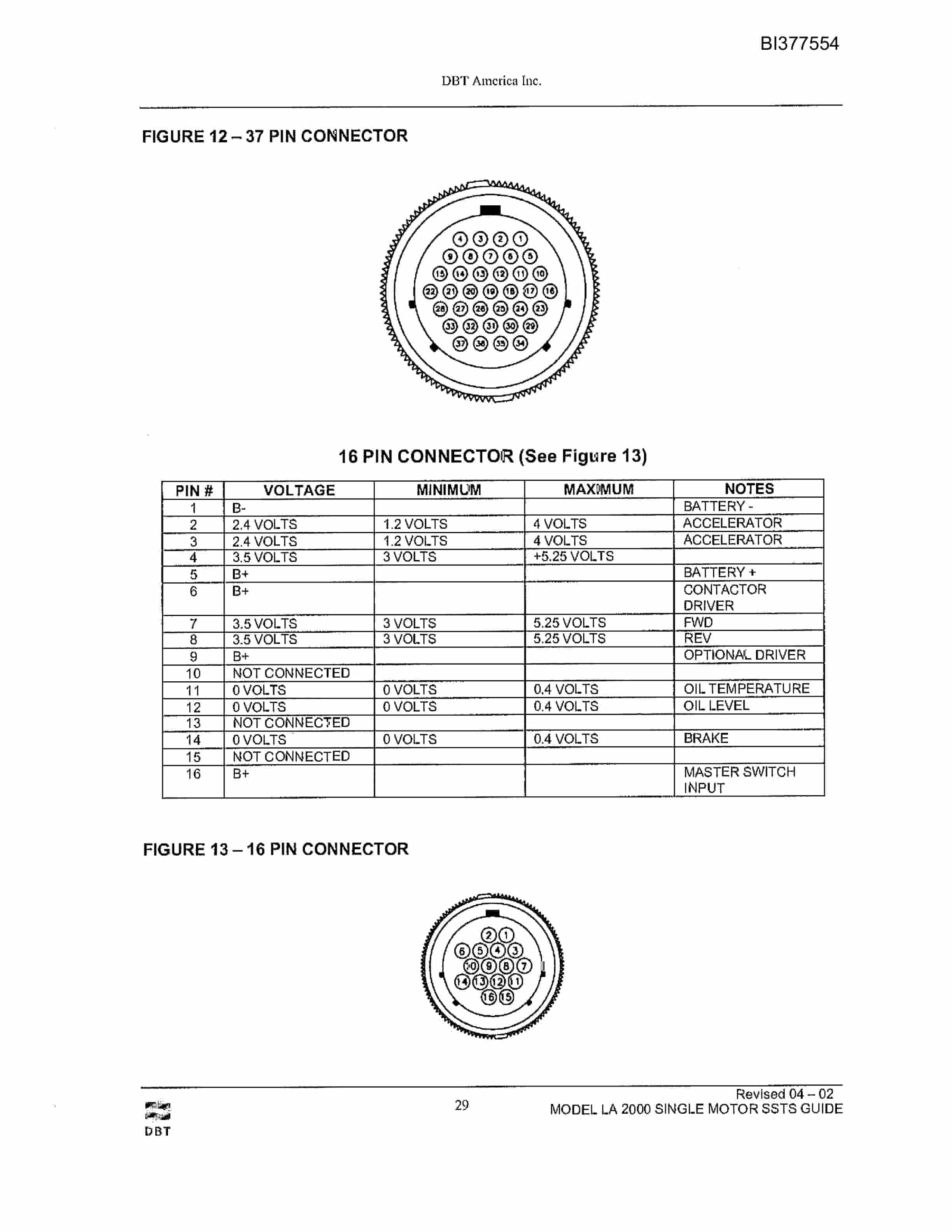 Bucyrus 488LA-2304R Parts Catalog BI377554-5