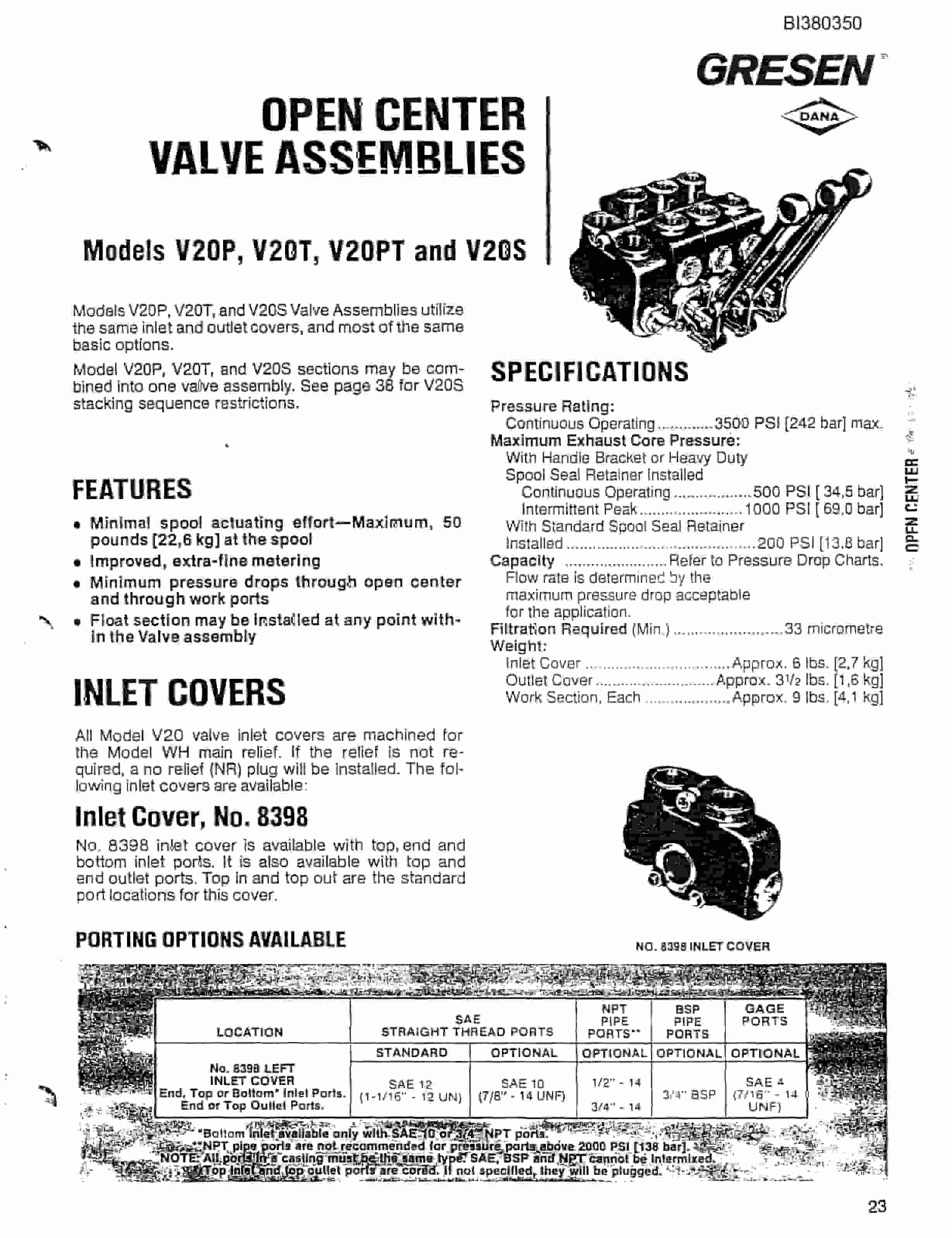 Bucyrus 48in 250HP AFDD, Take-Up, Tailpiece Parts Catalog BI380350-4