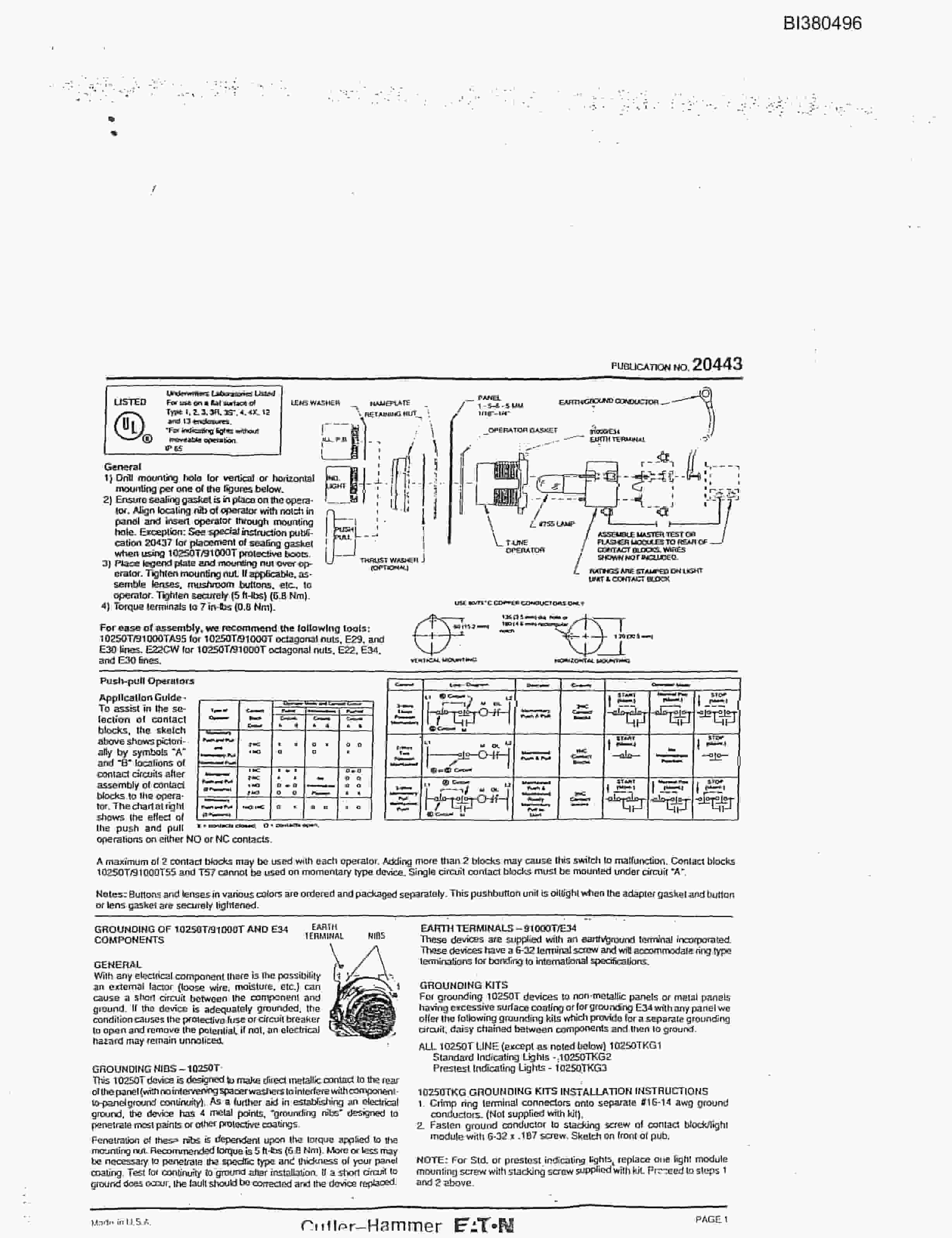 Bucyrus 48in AFDD 150HP, Take-Up, Impact Tailpeace Parts Catalog BI380496-4