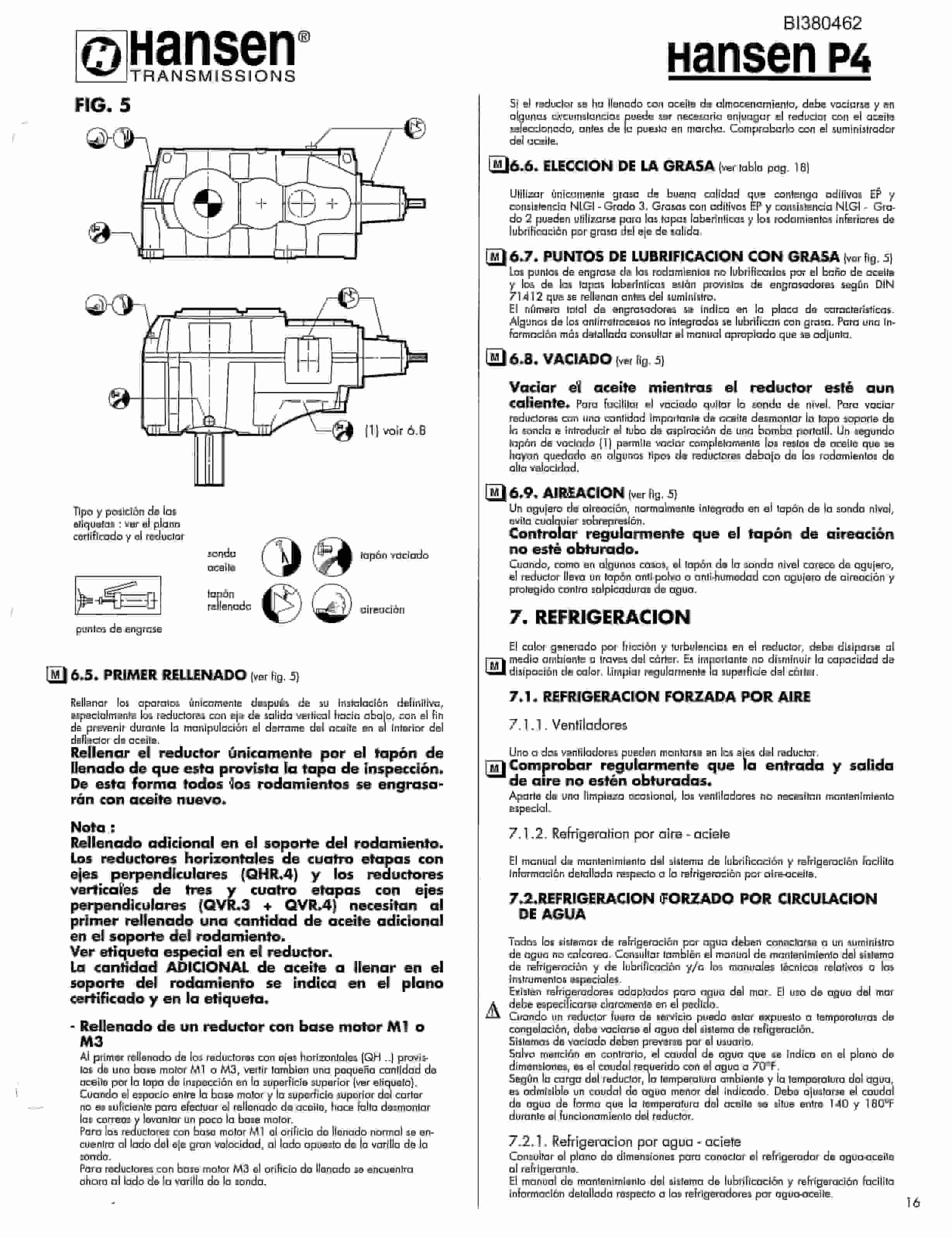 Bucyrus 48in AFSD 200HP Drive Parts Catalog BI380462-4