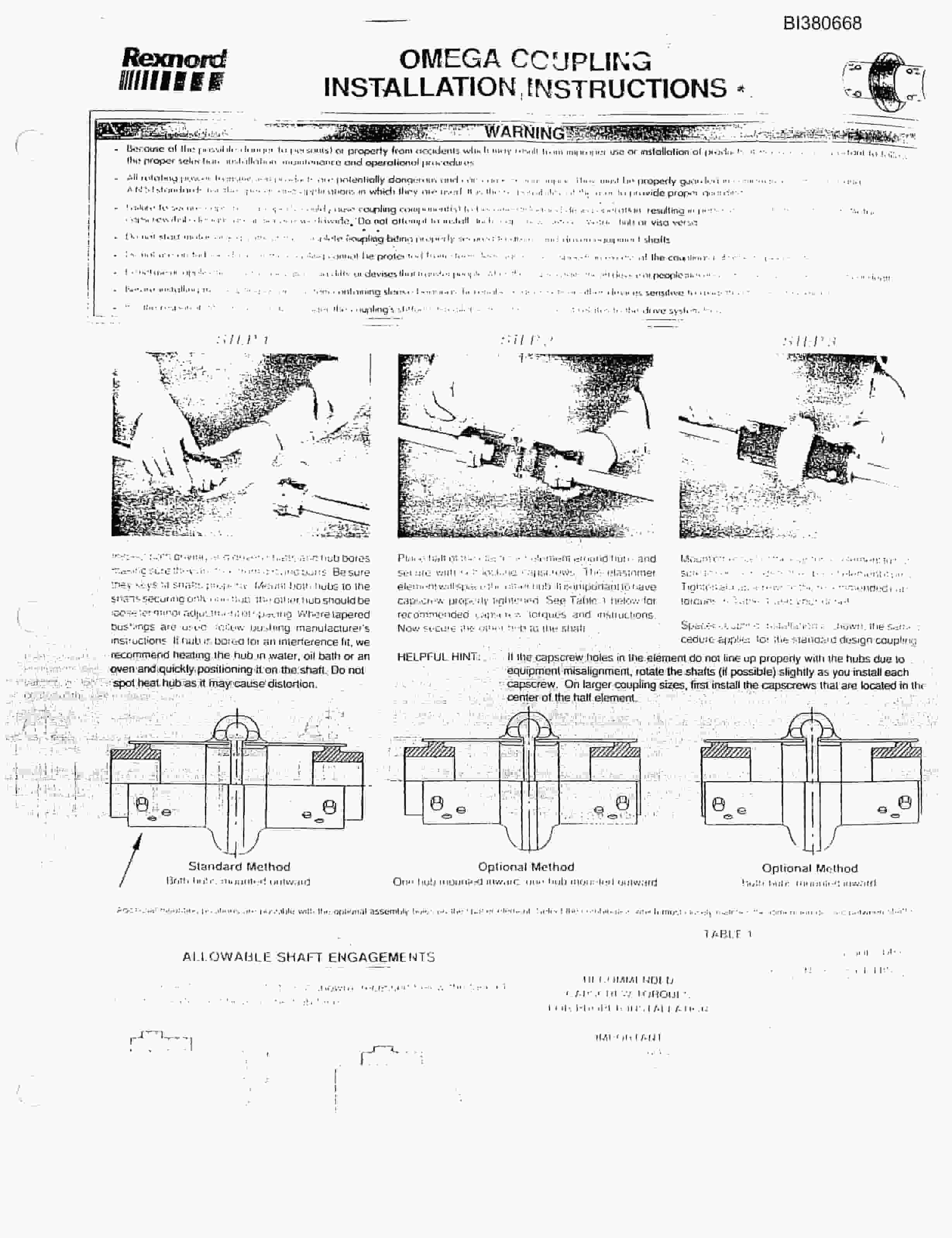 Bucyrus 48in AFSD 300HP Drive, Impact Tailpeace Parts Catalog BI380668-3