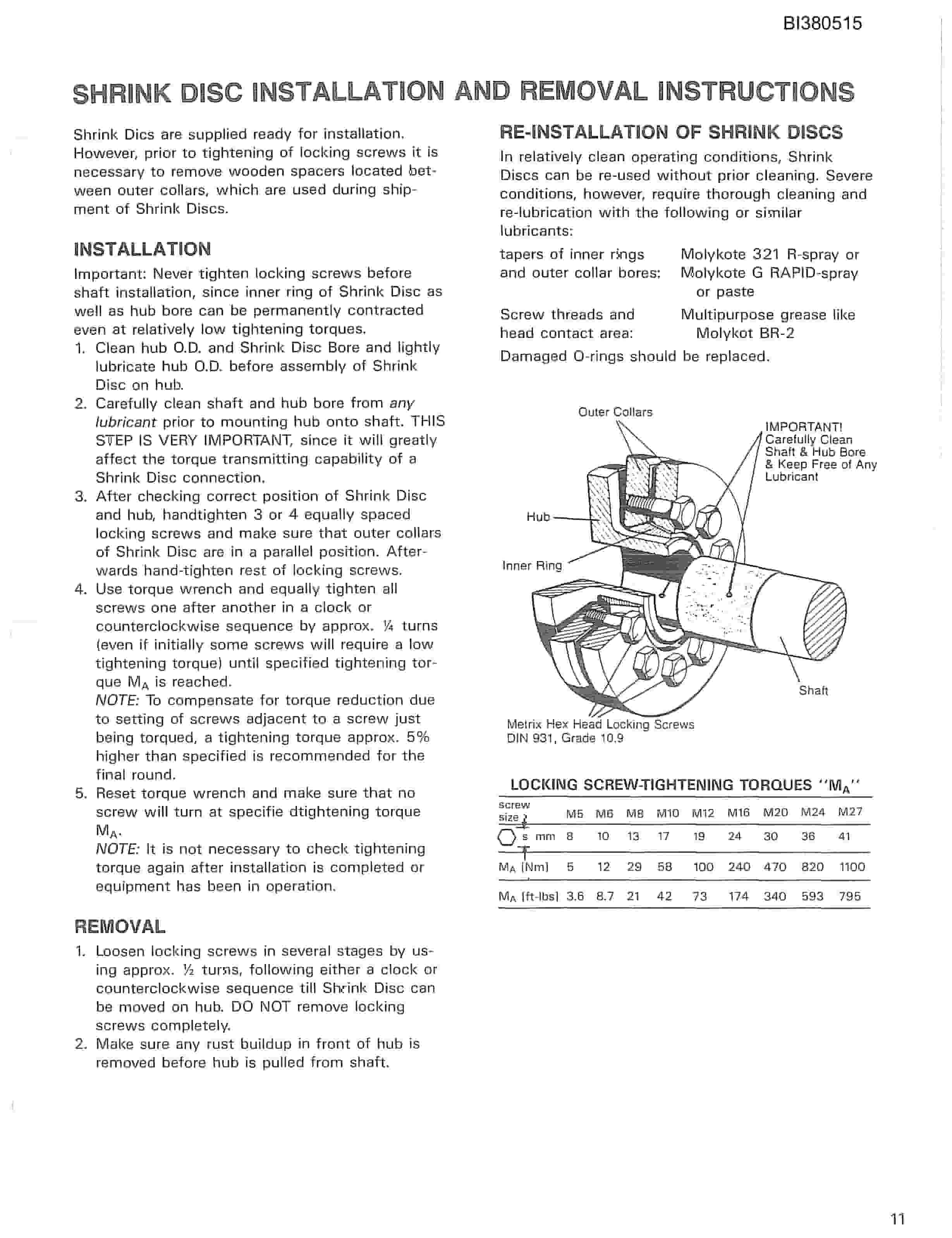 Bucyrus 48in AFSD 300HP, Impact Tailpeace Parts Catalog BI380515-2