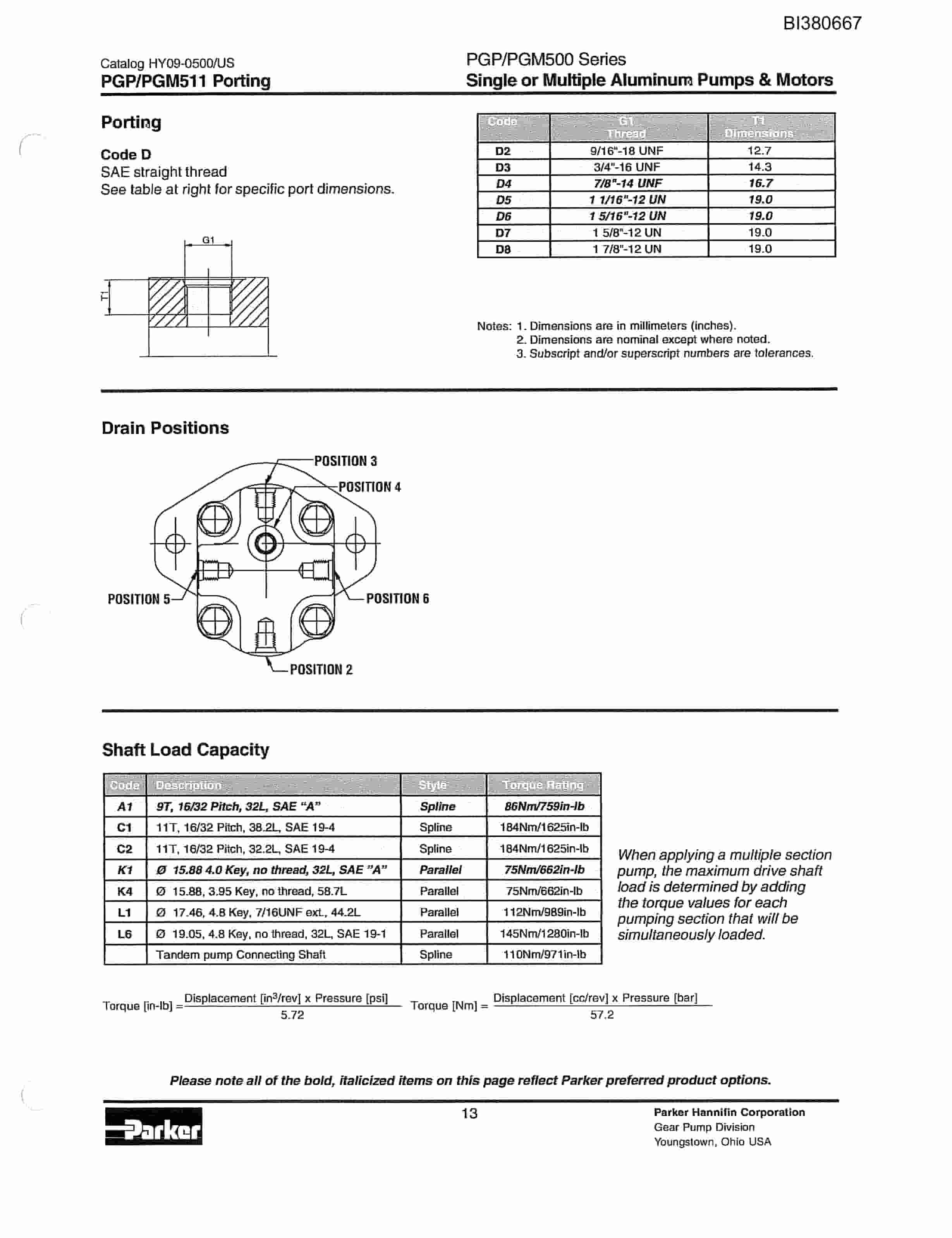 Bucyrus 48in Combo Drive 150HP, Tailpeace Parts Catalog BI380667-4