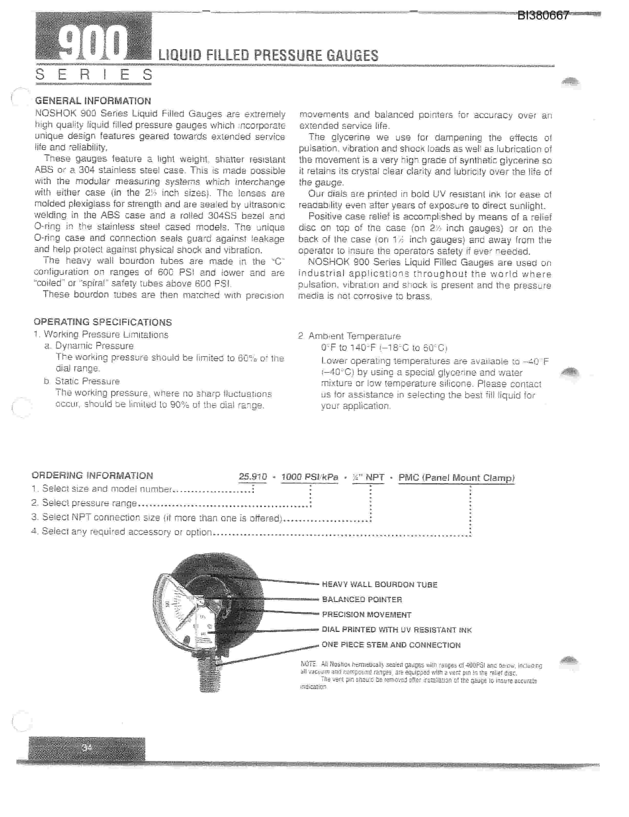 Bucyrus 48in Combo Drive 150HP, Tailpeace Parts Catalog BI380667-5