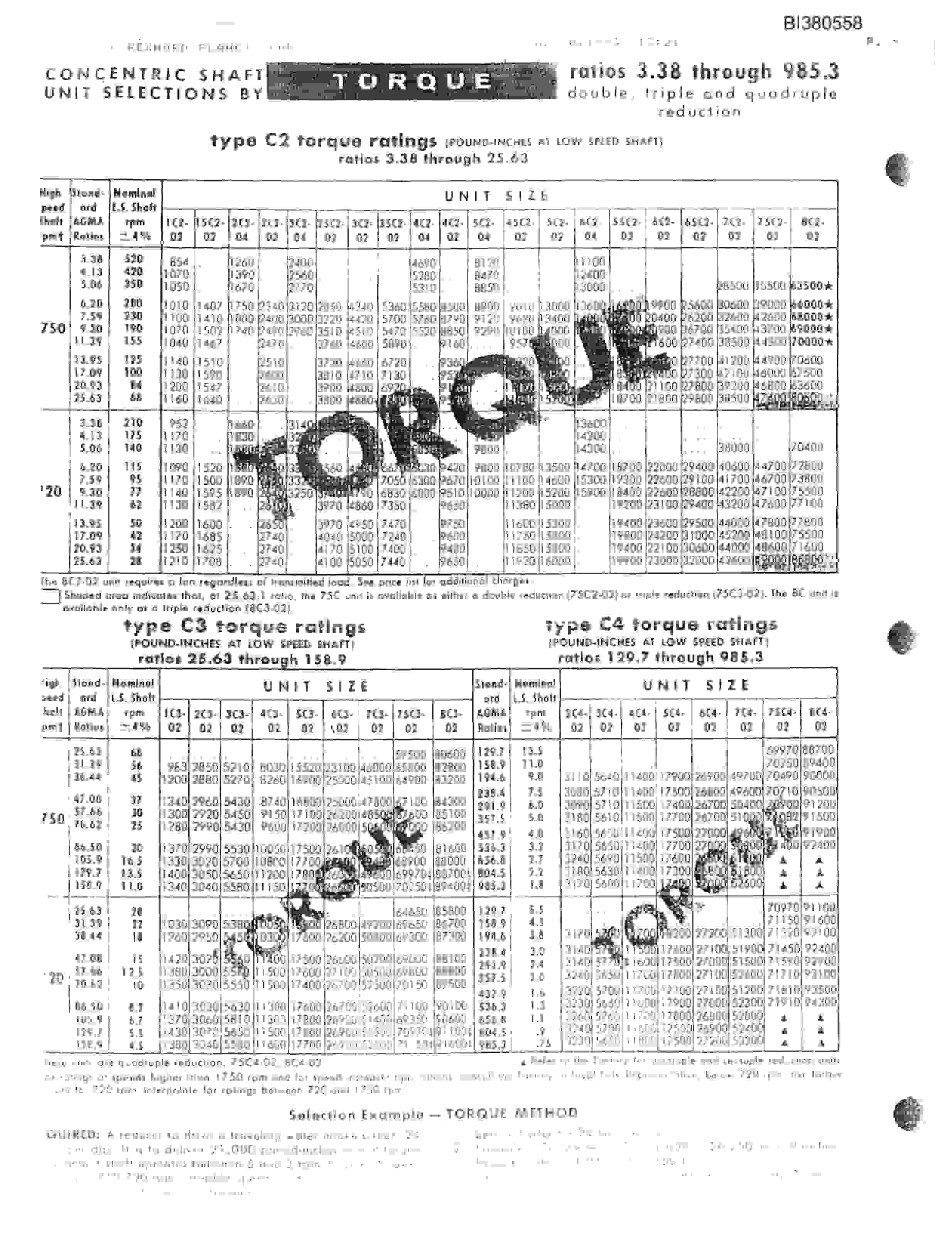 Bucyrus 48in DCC 150HP Parts Catalog BI380558-5