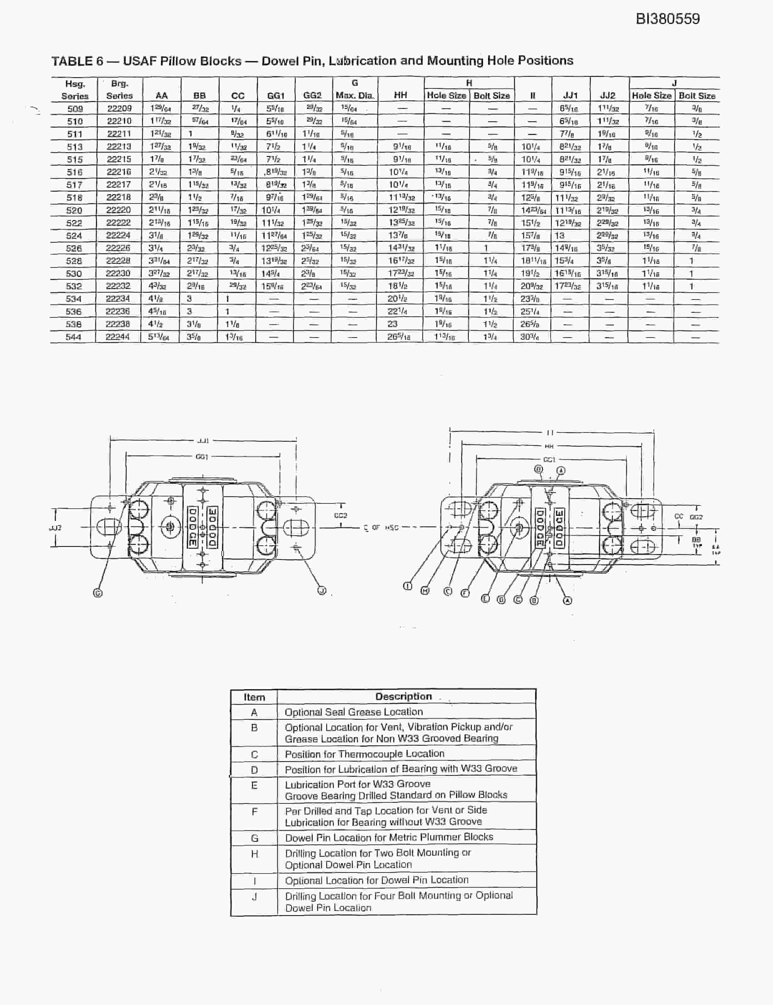 Bucyrus 48in DCD 200HP Parts Catalog BI380559-3