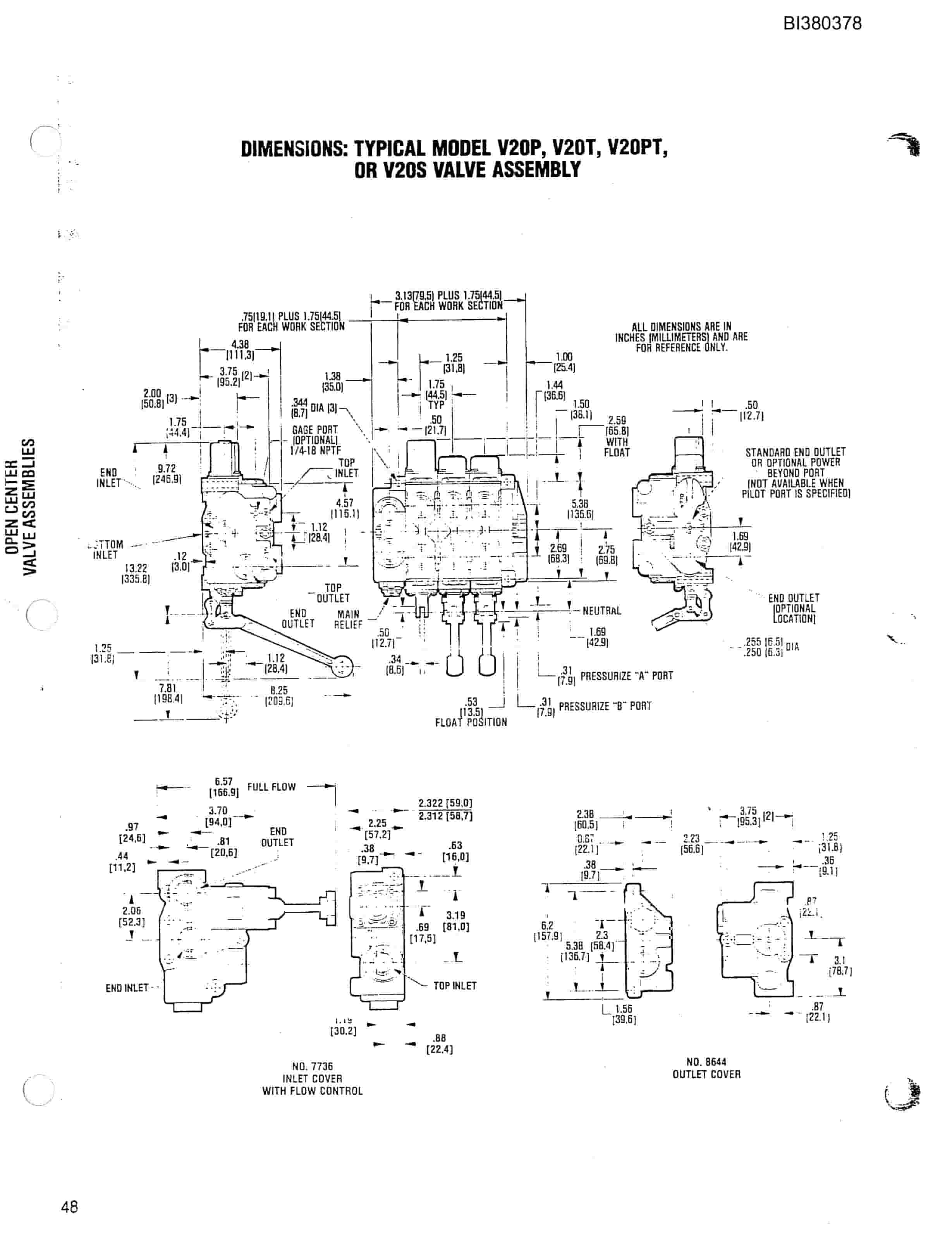 Bucyrus 48in DD 200HP Drive, Take-Up, Tailpiece, Remote Boom Parts Catalog BI380378-4