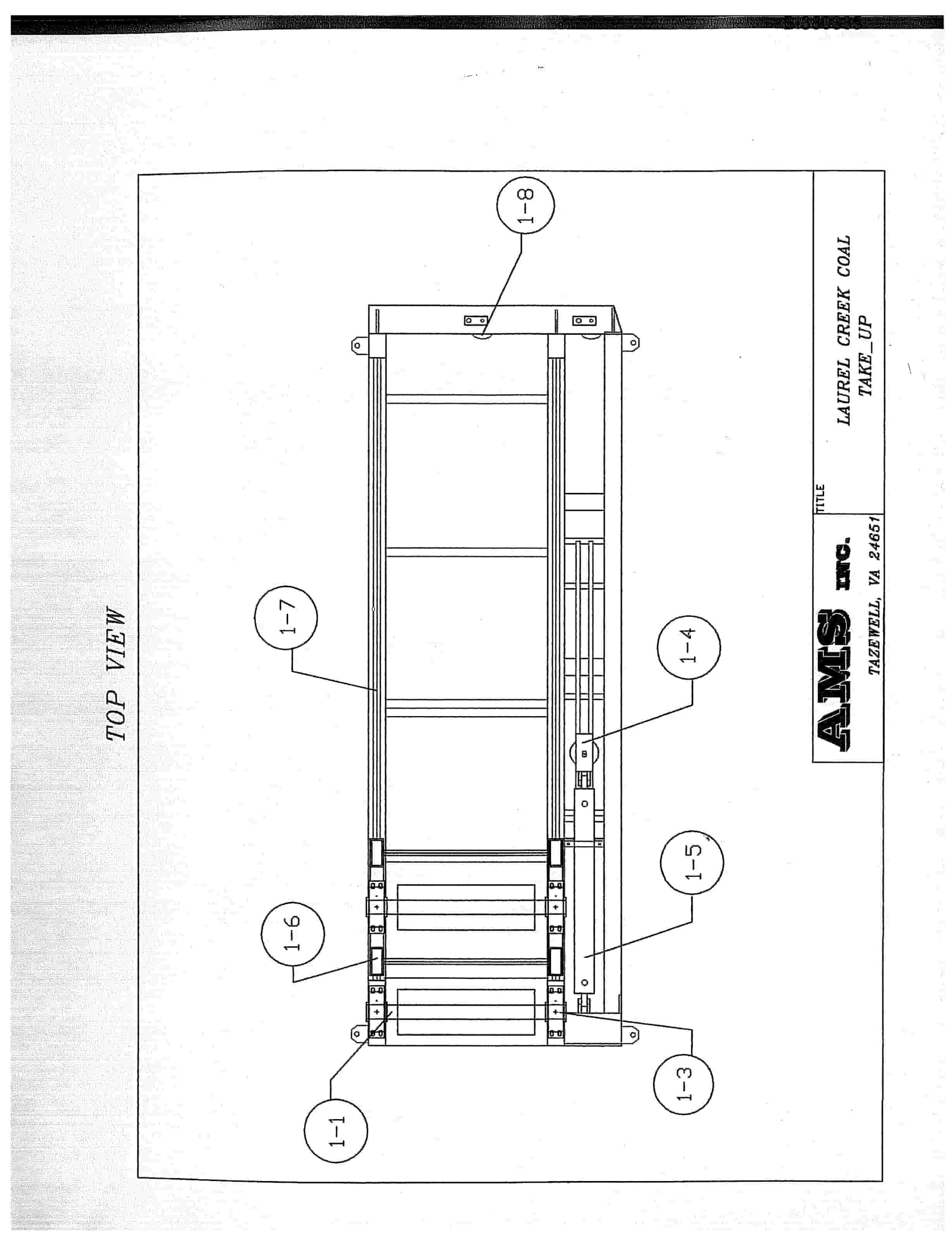 Bucyrus 48in Dual 100 Drive, Take-Up Parts Catalog BI380335-5