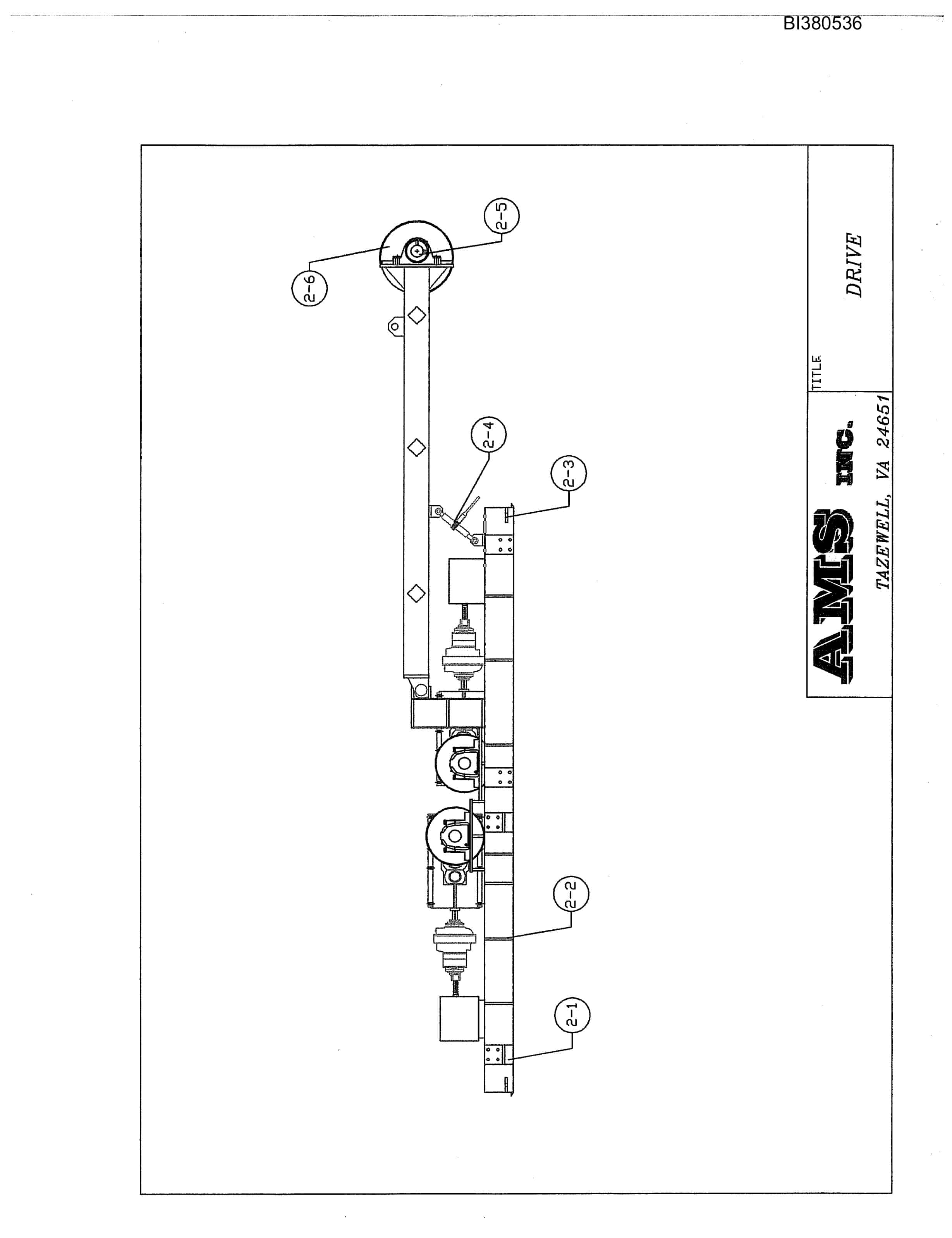 Bucyrus 48in Dual Drive Parts Catalog BI380536-3