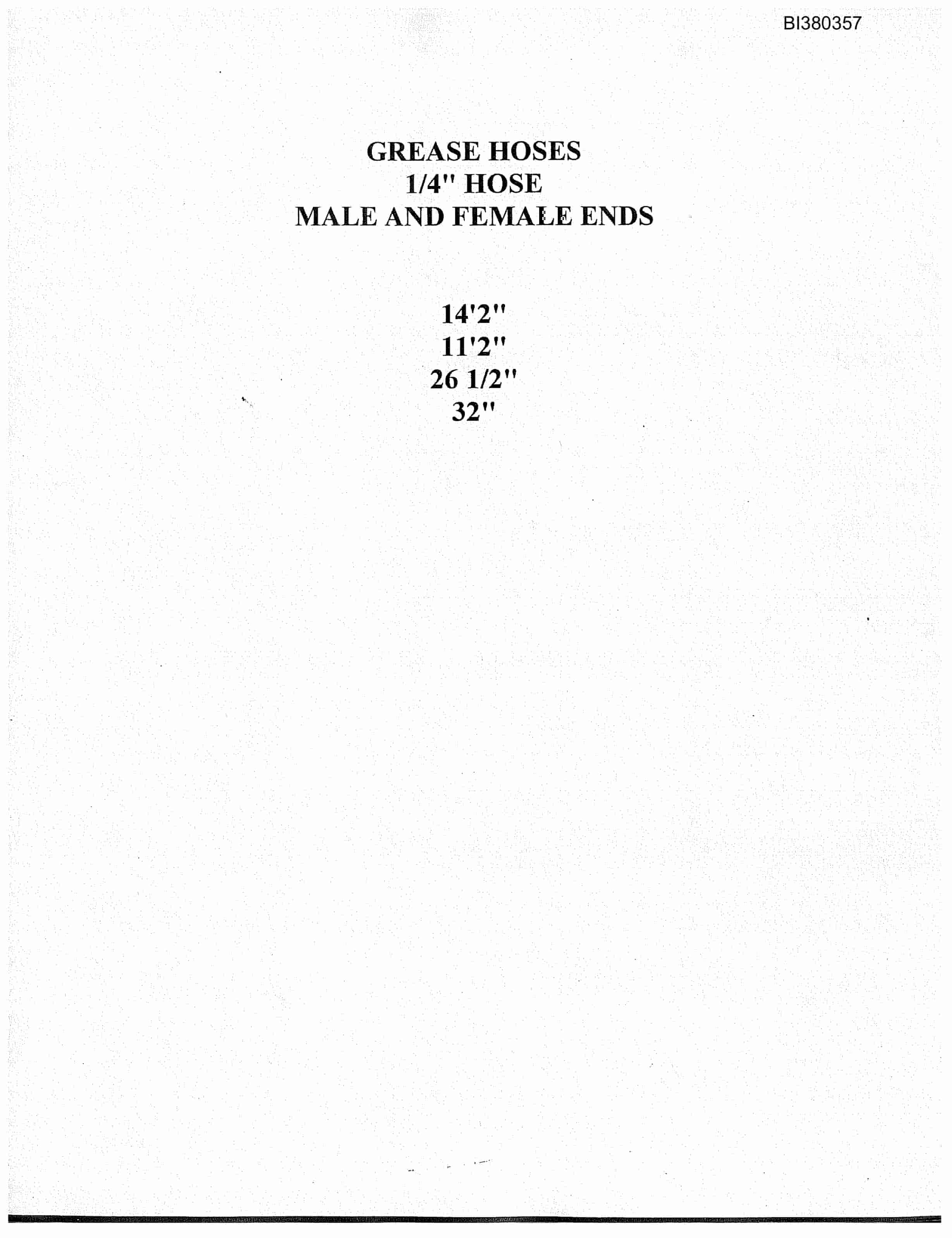 Bucyrus 48in Dual Drive, Take-Up, Tailpiece Parts Catalog BI380357-2