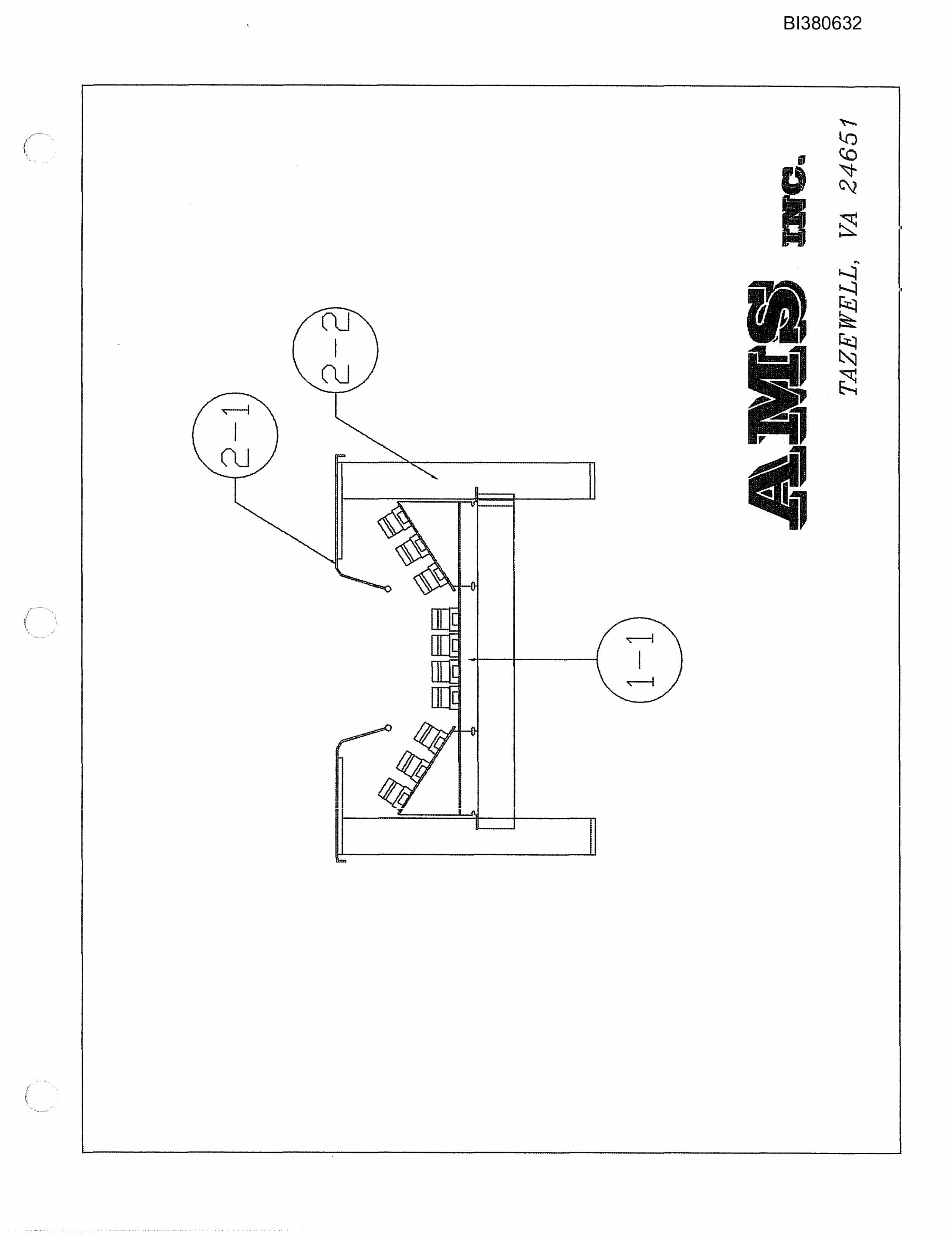 Bucyrus 48in Feed Thru Parts Catalog BI380632-2