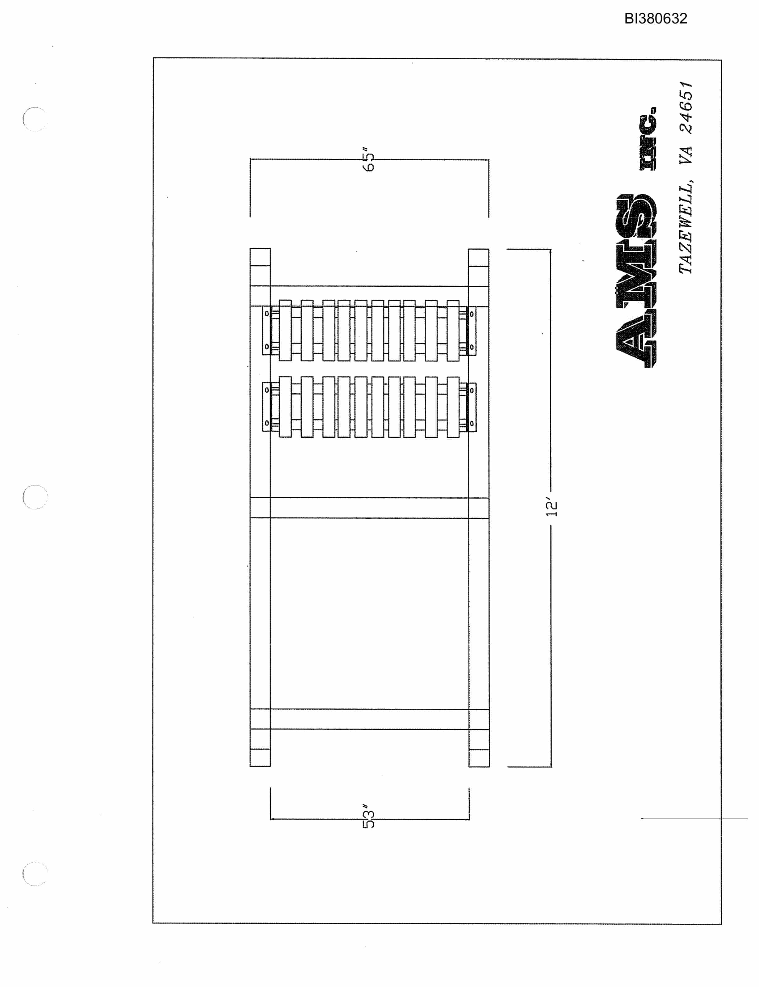 Bucyrus 48in Feed Thru Parts Catalog BI380632-5