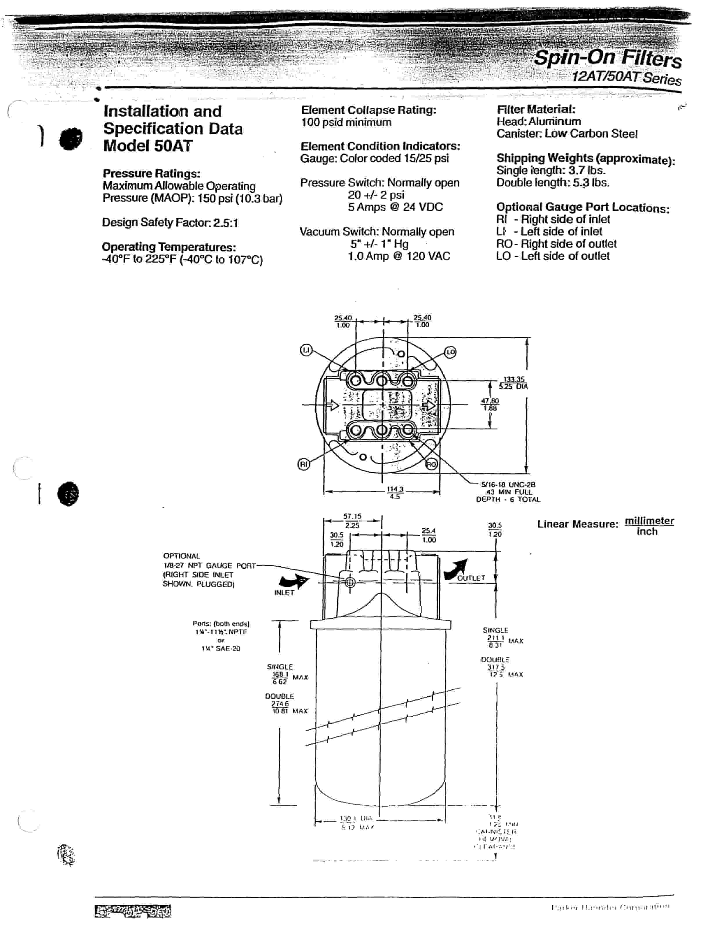 Bucyrus 48in Impact Tailpiece, Hydraulic Take-Up Parts Catalog BI380490-5