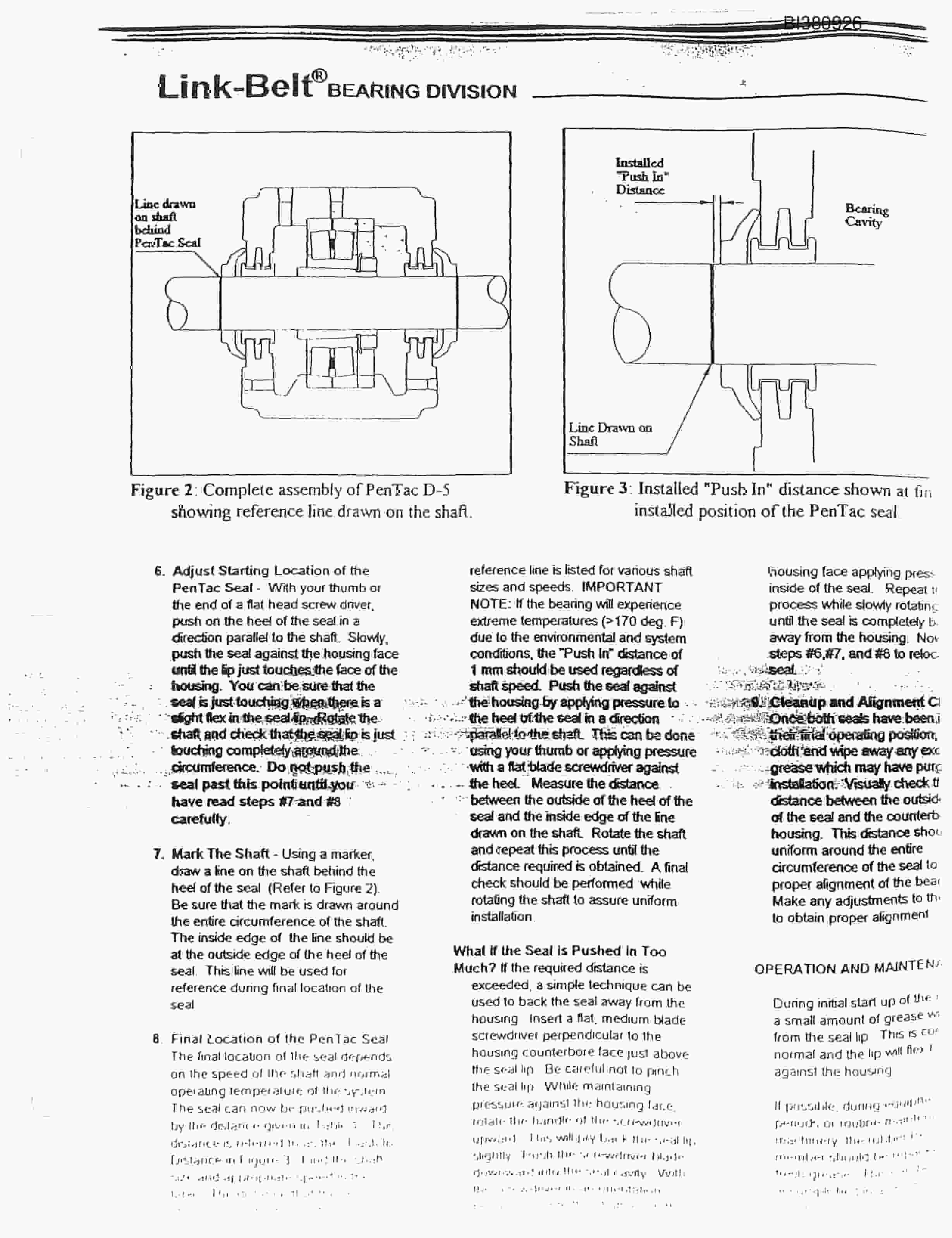 Bucyrus 48in OAL Impact Tailpiece Parts Catalog BI380926-5