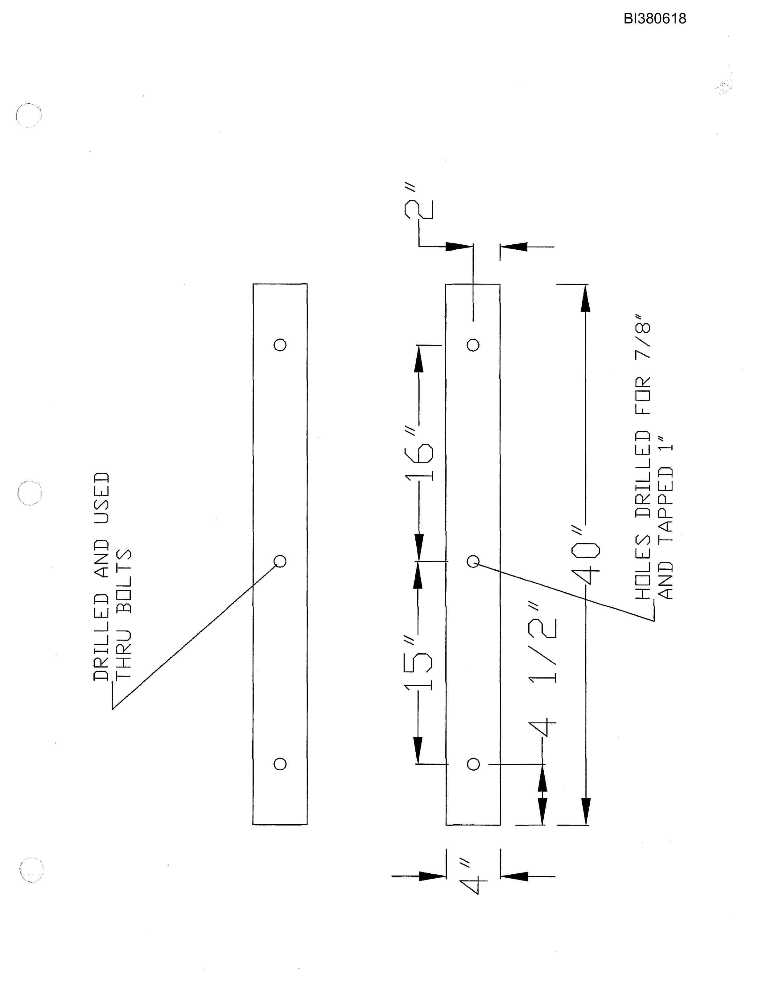 Bucyrus 48in RB Drive Parts Catalog BI380618-2