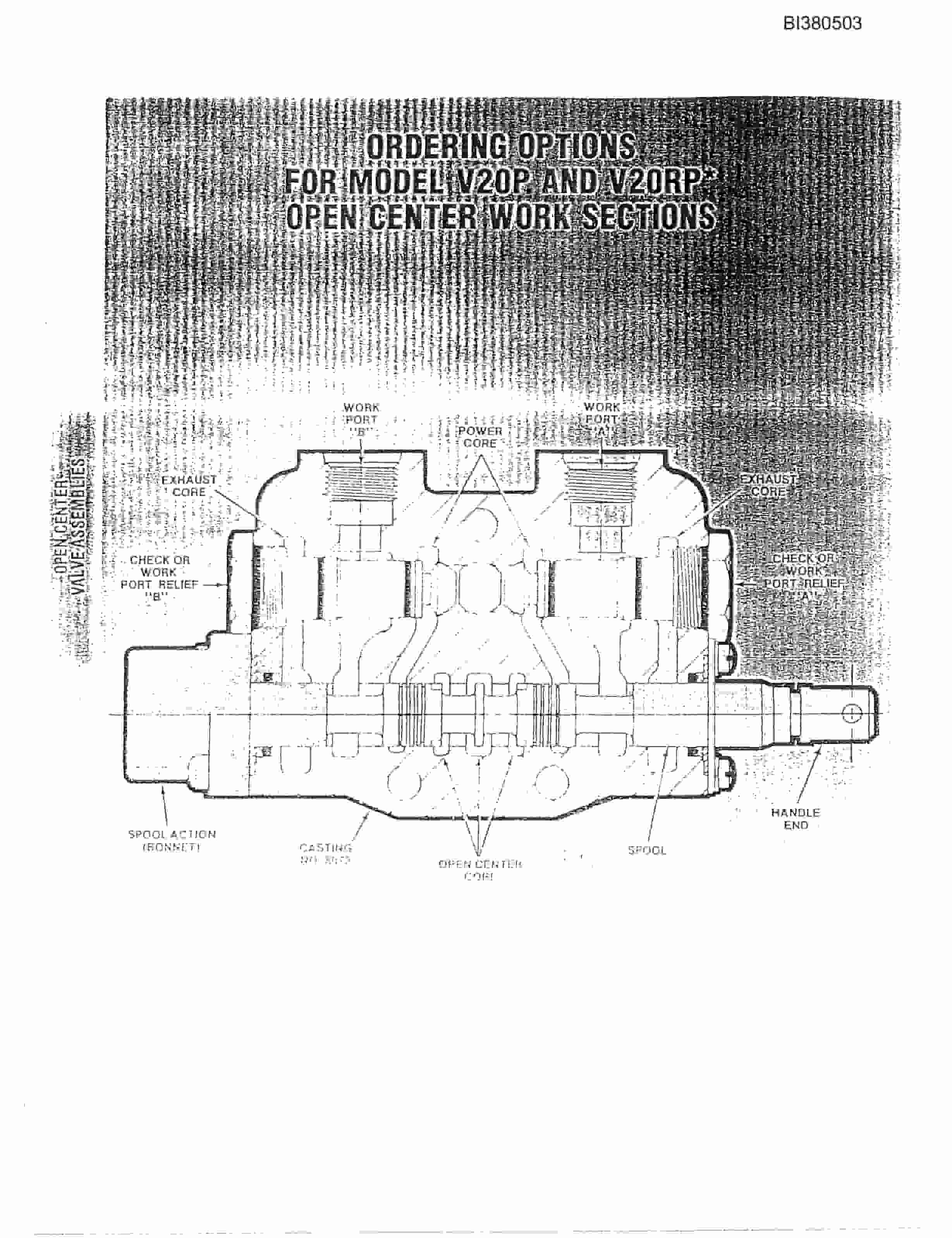 Bucyrus 48in SDB 150HP Combo Drive, 10HP Compact Power Pack Parts Catalog BI380503-3