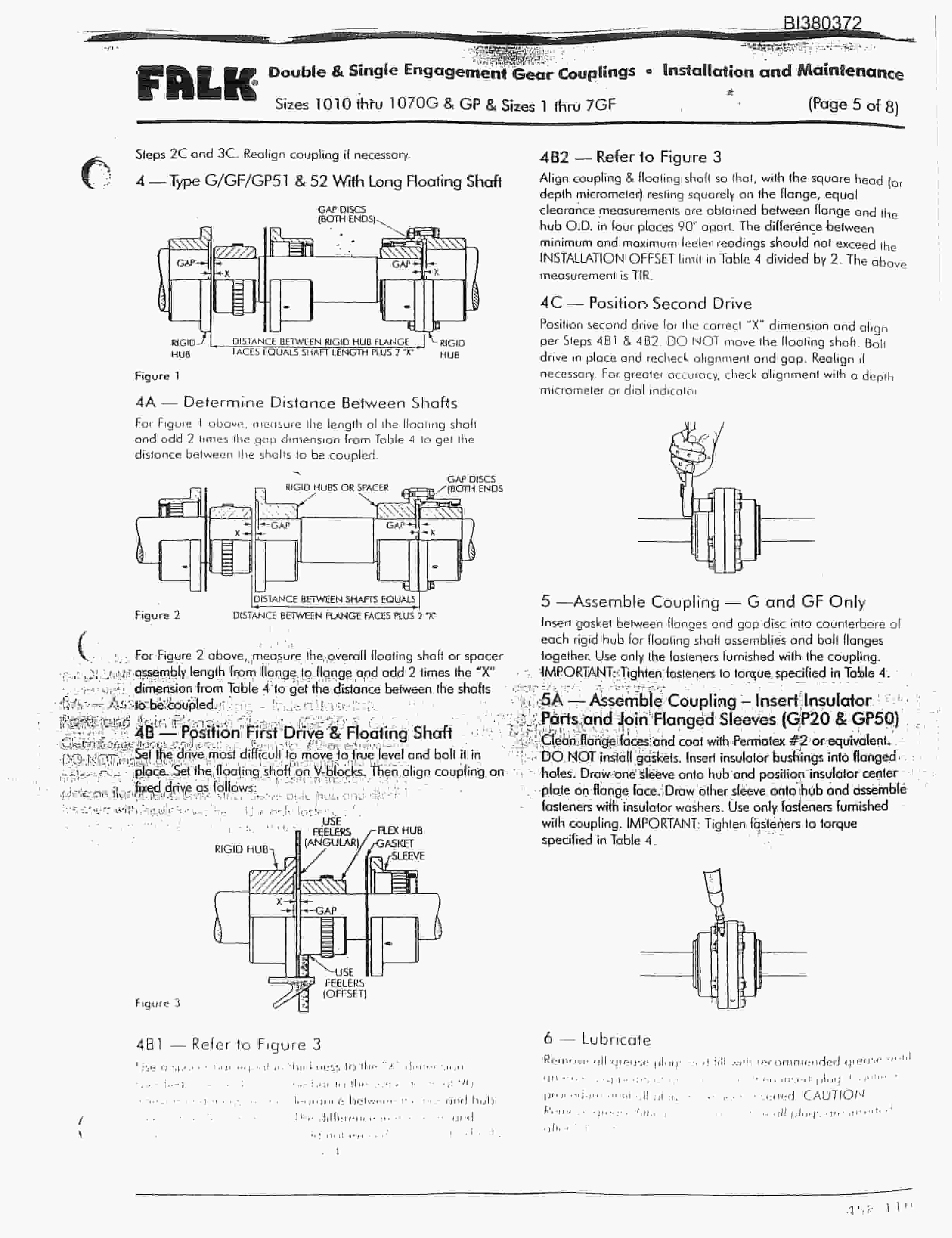 Bucyrus 48in SDC 200HP Drive Parts Catalog BI380372-4