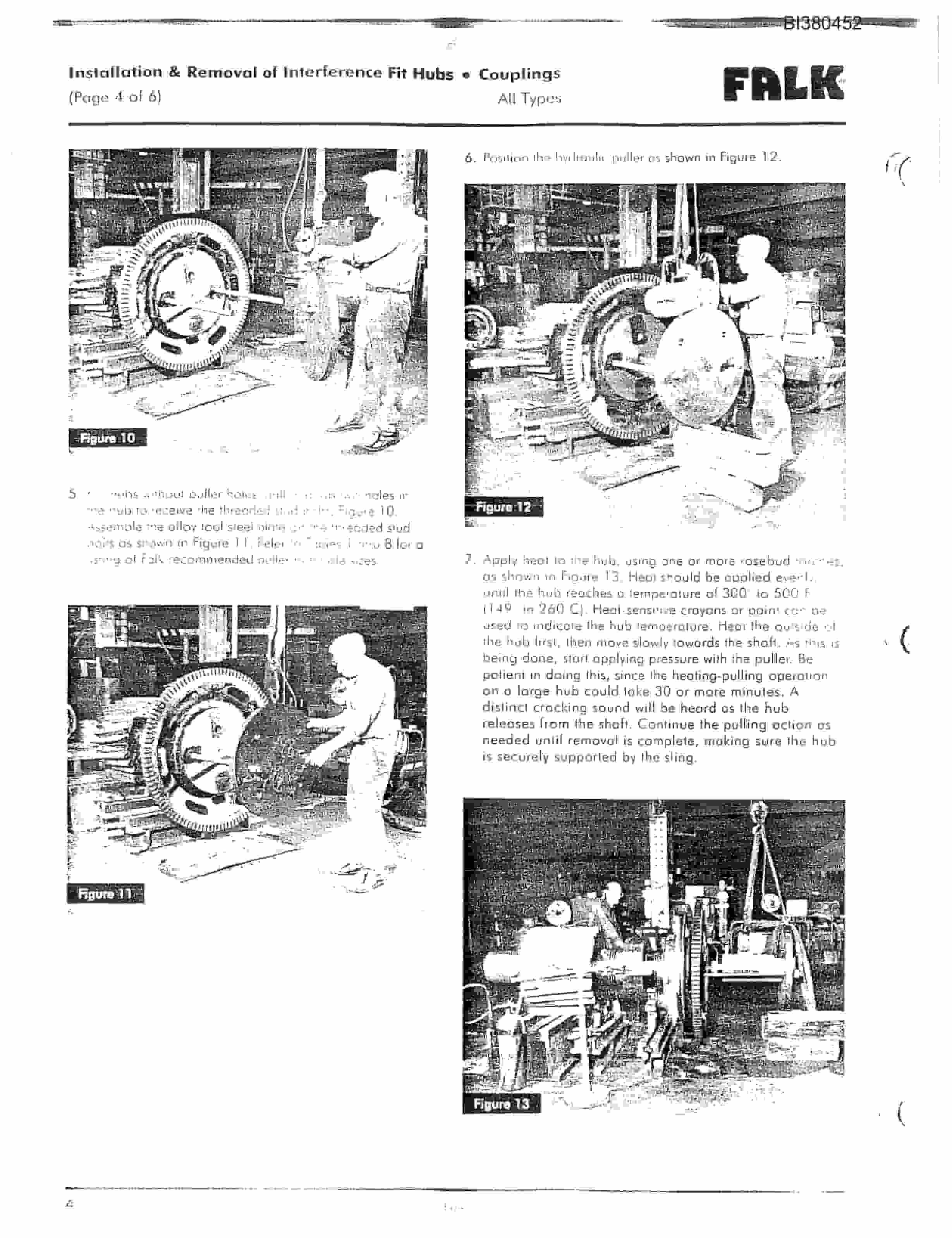Bucyrus 48in SDC 250HP Drive Parts Catalog BI380452-4