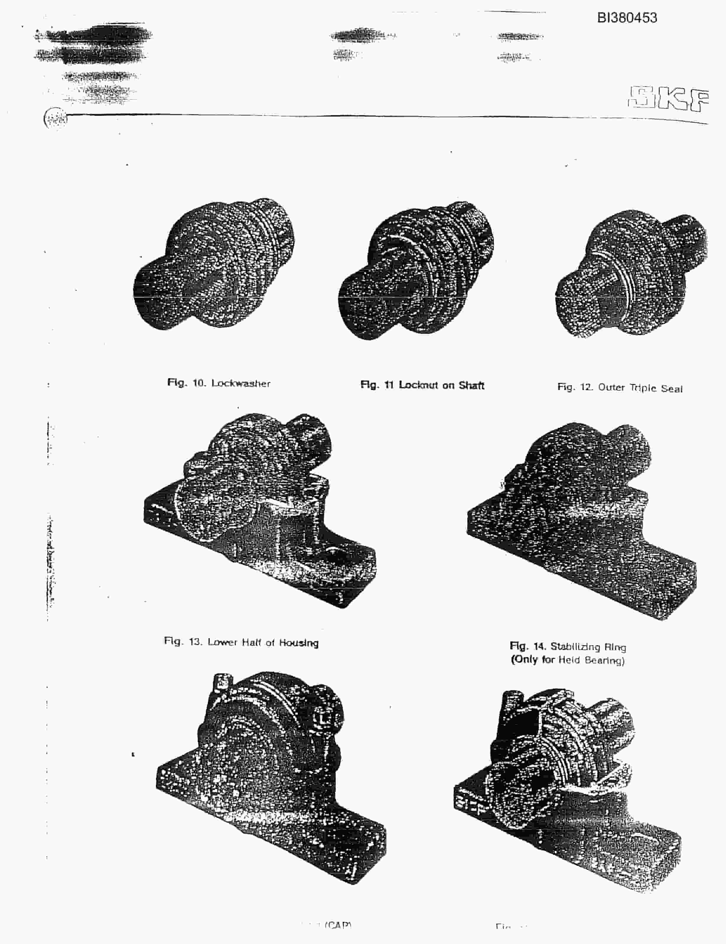 Bucyrus 48in Take-Up, Impact Tailpiece Parts Catalog BI380453-2