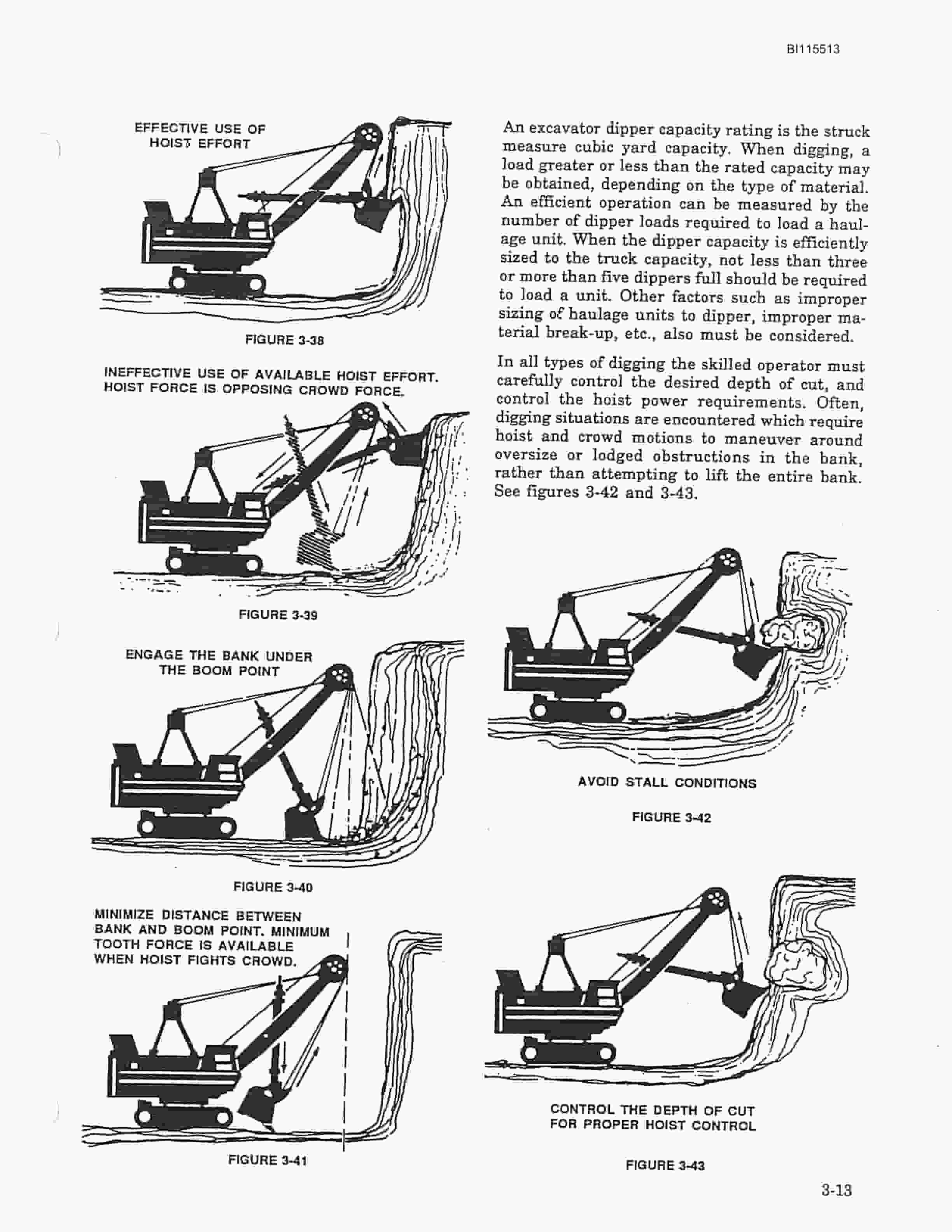 Bucyrus 495-B Mining Shovel Technical Manual BI115513-2