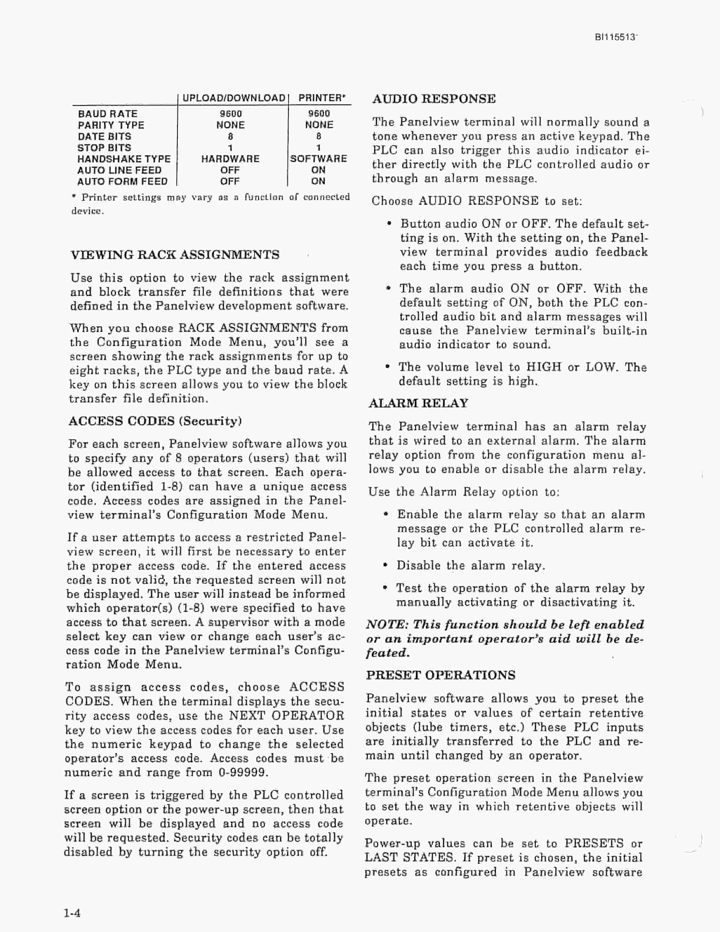 Bucyrus 495-B Mining Shovel Technical Manual BI115513-3