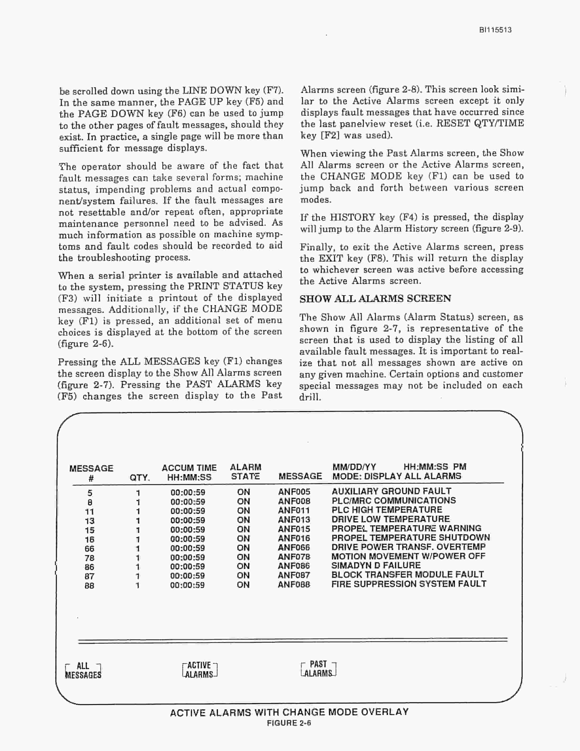 Bucyrus 495-B Mining Shovel Technical Manual BI115513-5
