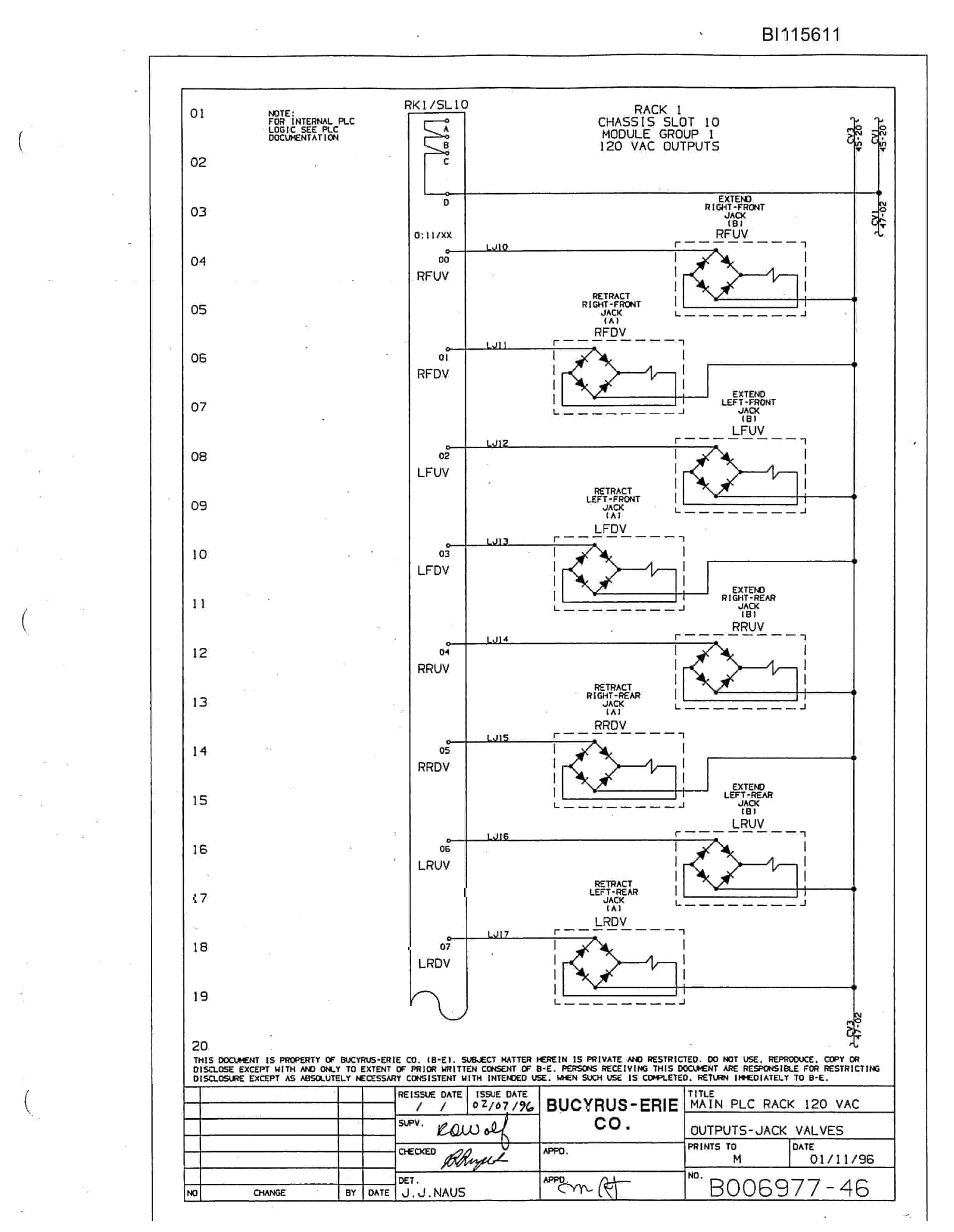Bucyrus 49HR Technical Manual BI115611-5