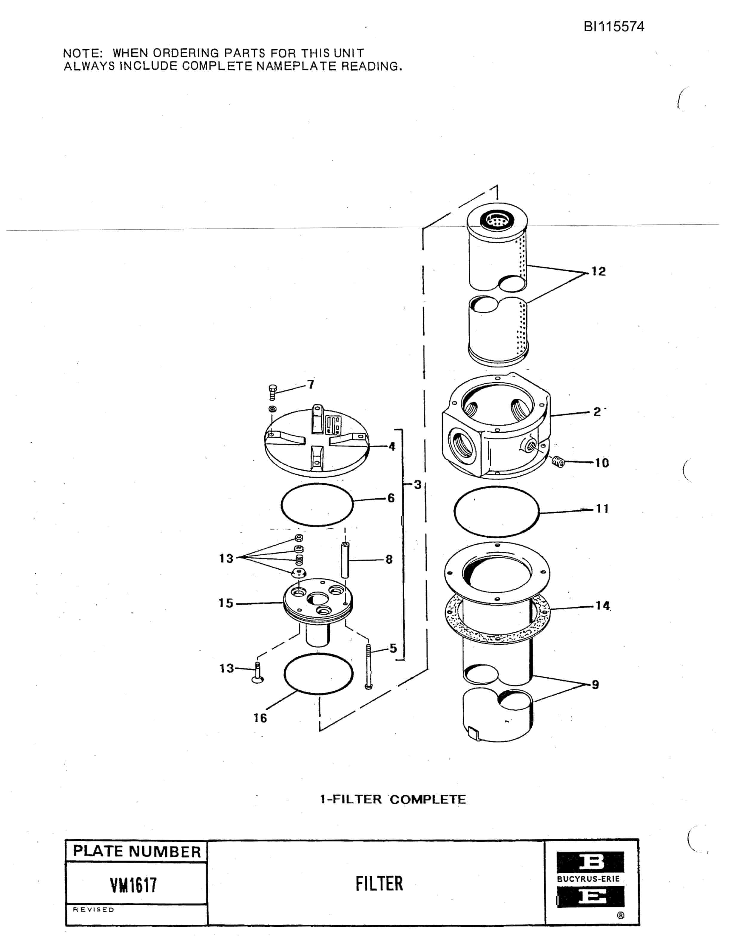 Bucyrus 49R3 Technical Manual BI115574-3