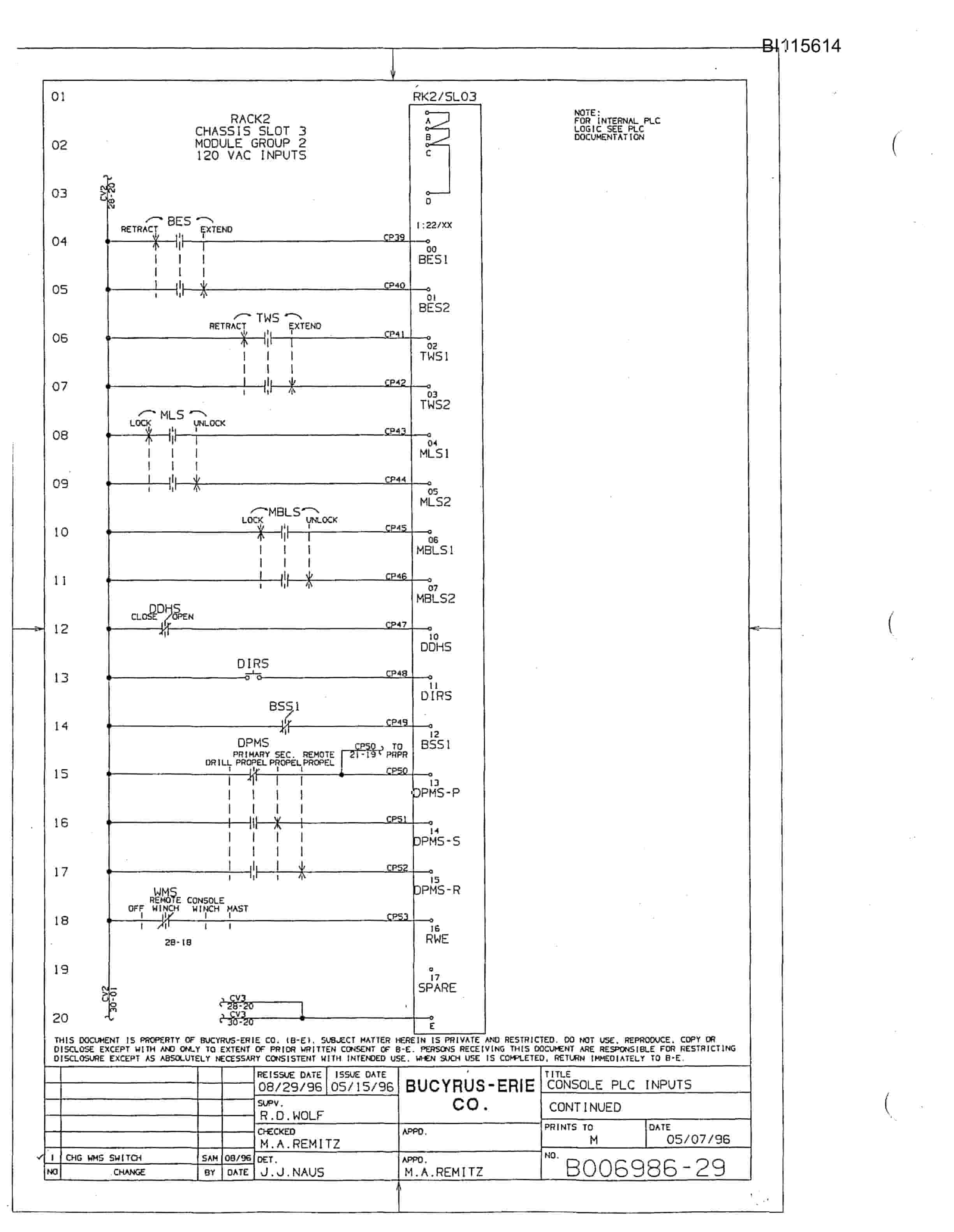 Bucyrus 49R3 Technical Manual BI115614-4