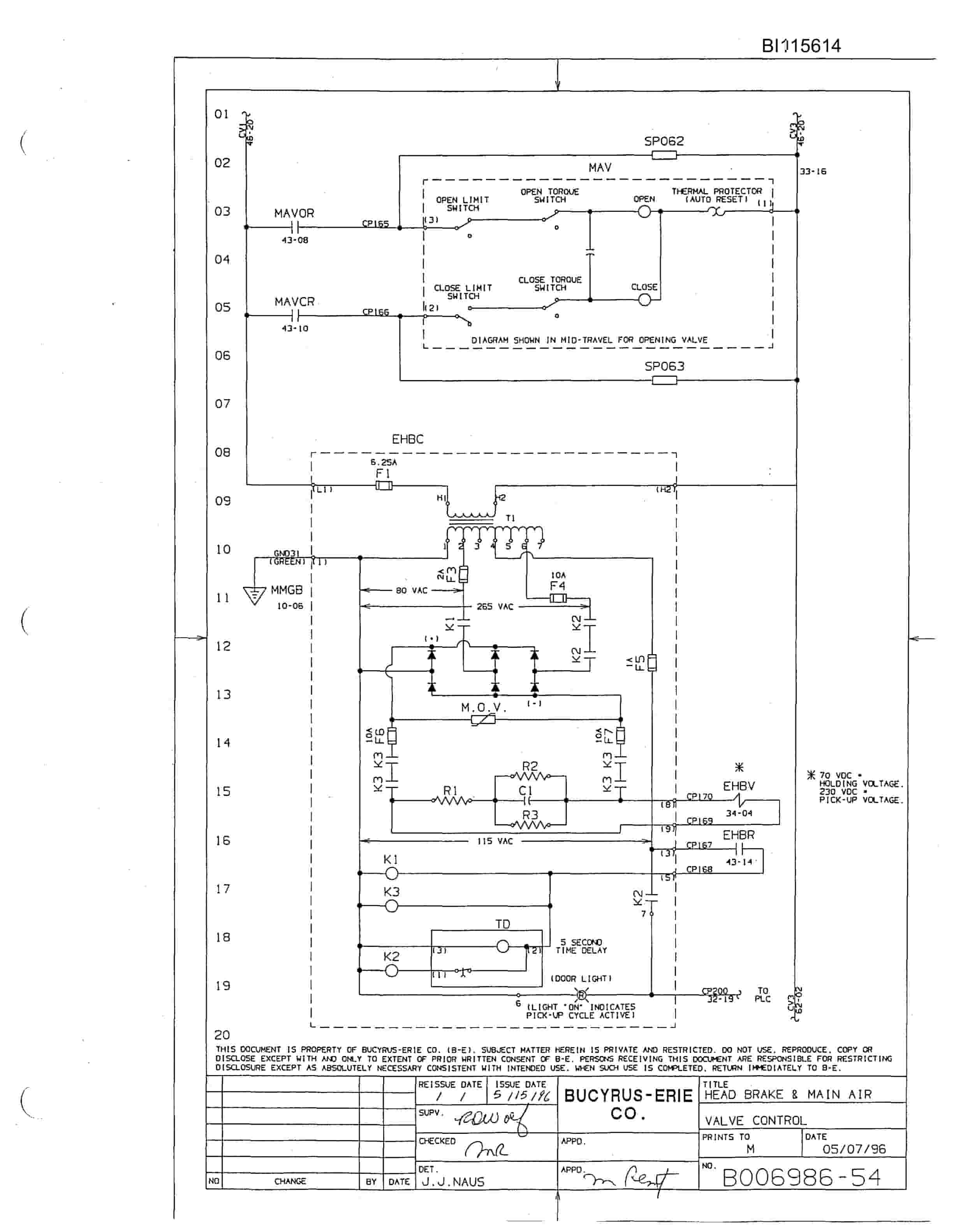 Bucyrus 49R3 Technical Manual BI115614-5