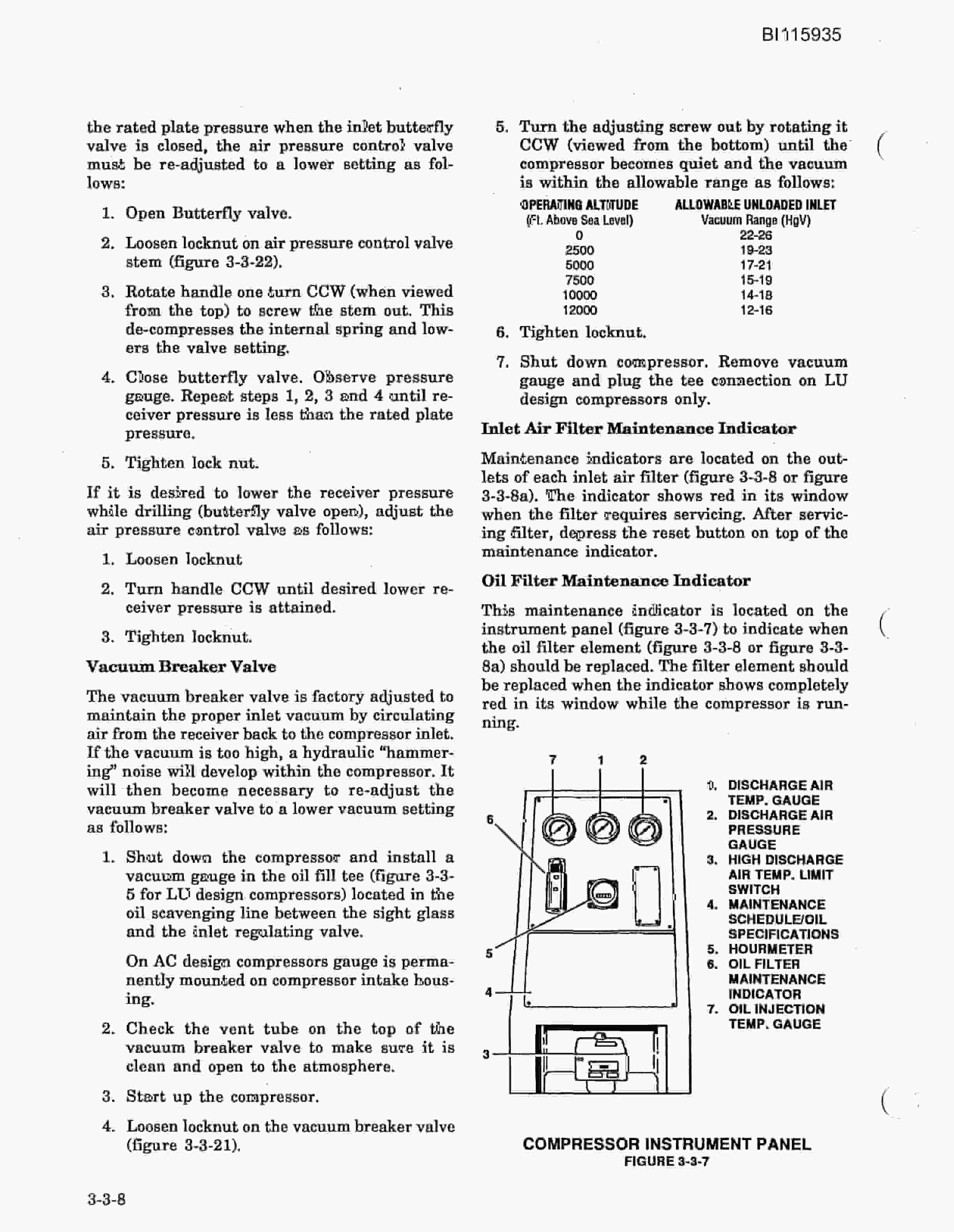 Bucyrus 49RII Electric Blast Hole Drill Technical Manual BI115935-2