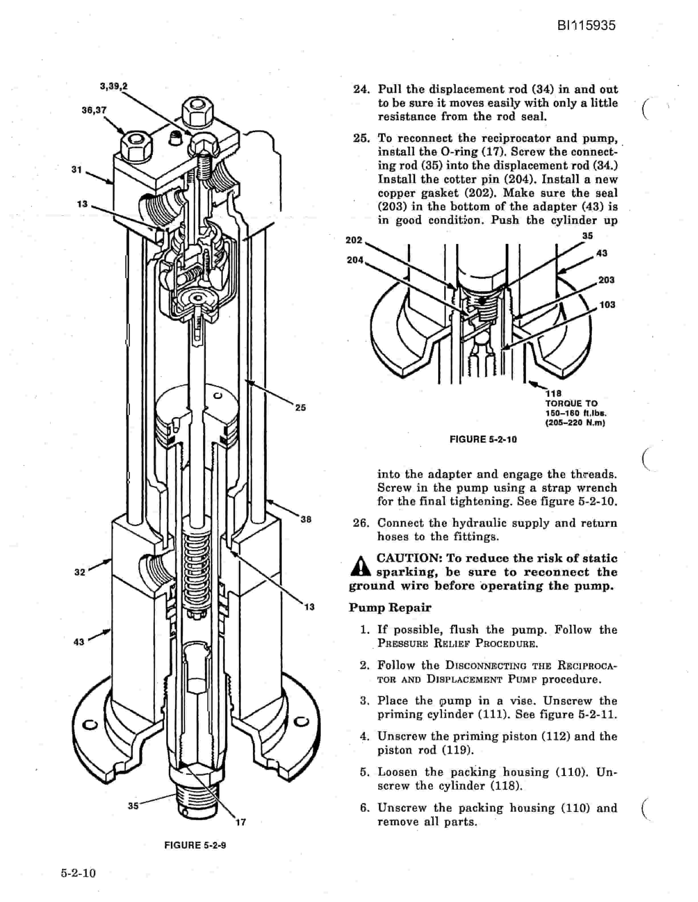 Bucyrus 49RII Electric Blast Hole Drill Technical Manual BI115935-4