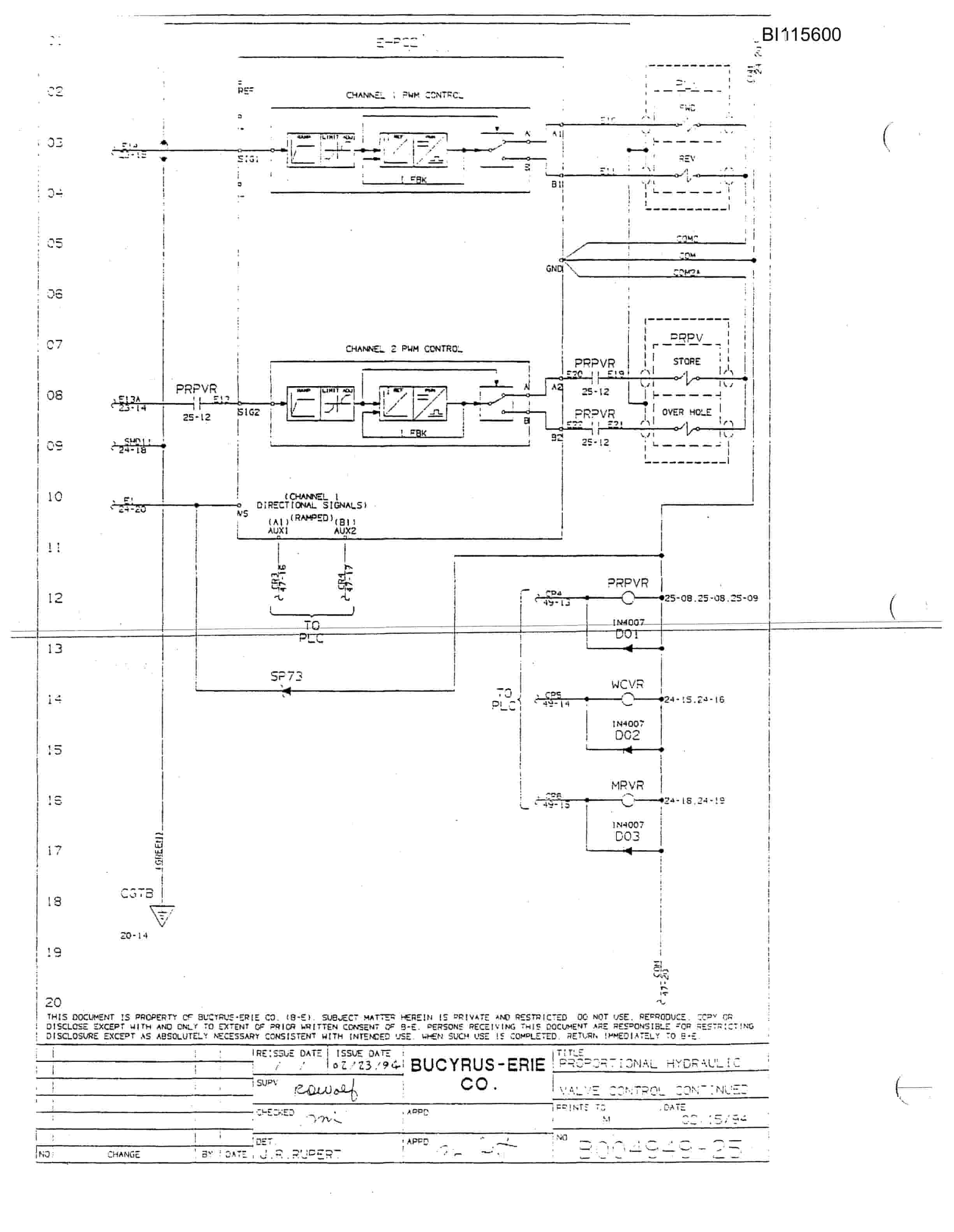 Bucyrus 49RII Mining Technical Manual BI115600-4
