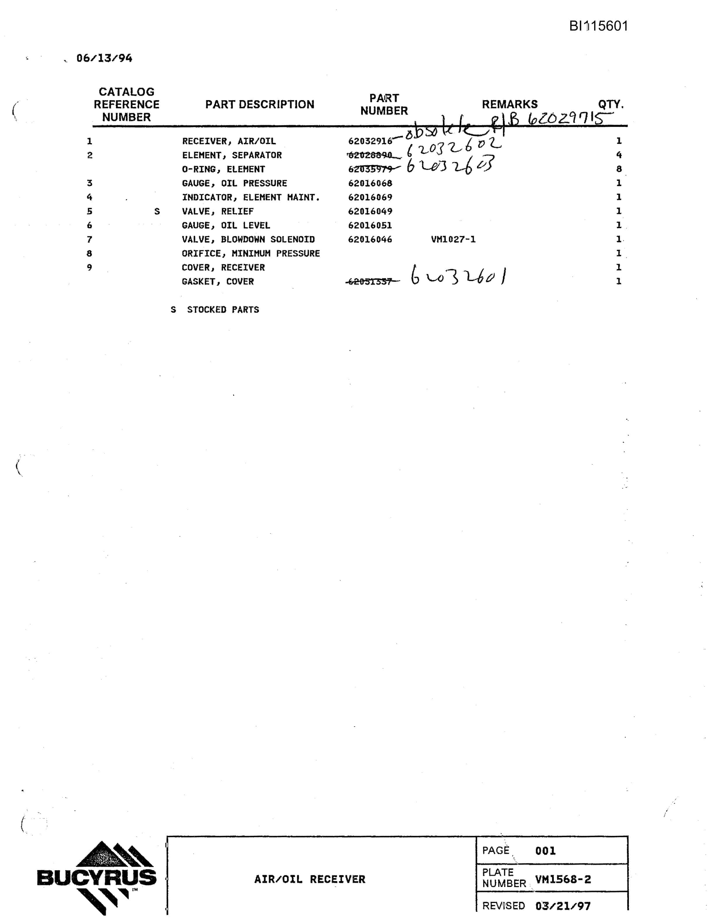 Bucyrus 49RII Mining Technical Manual BI115601-3