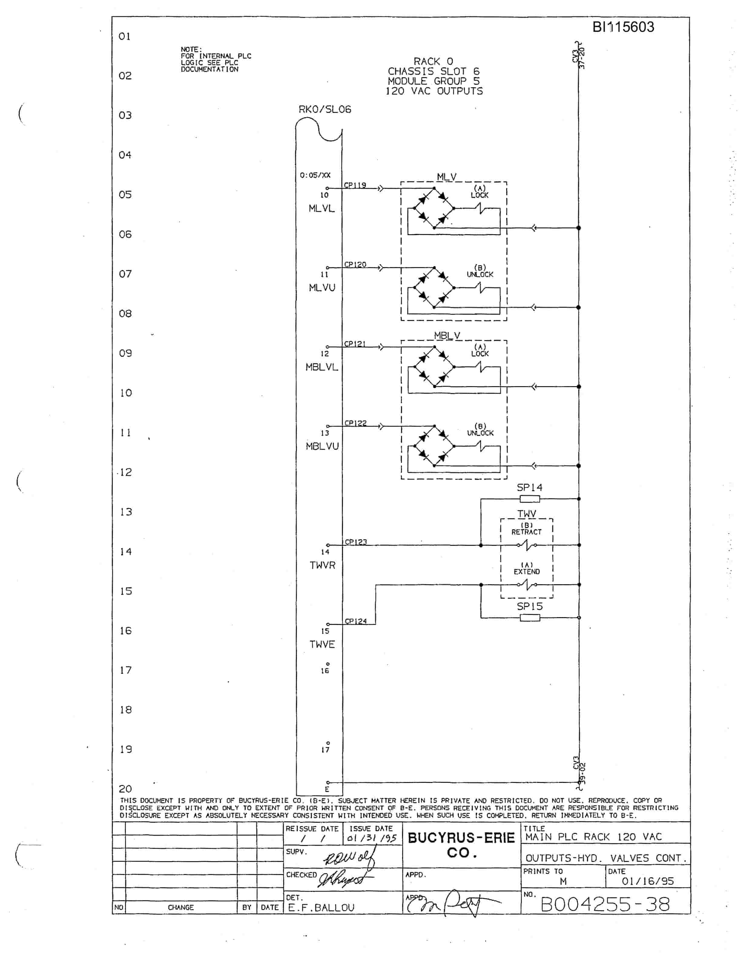 Bucyrus 49RII Mining Technical Manual BI115603-4