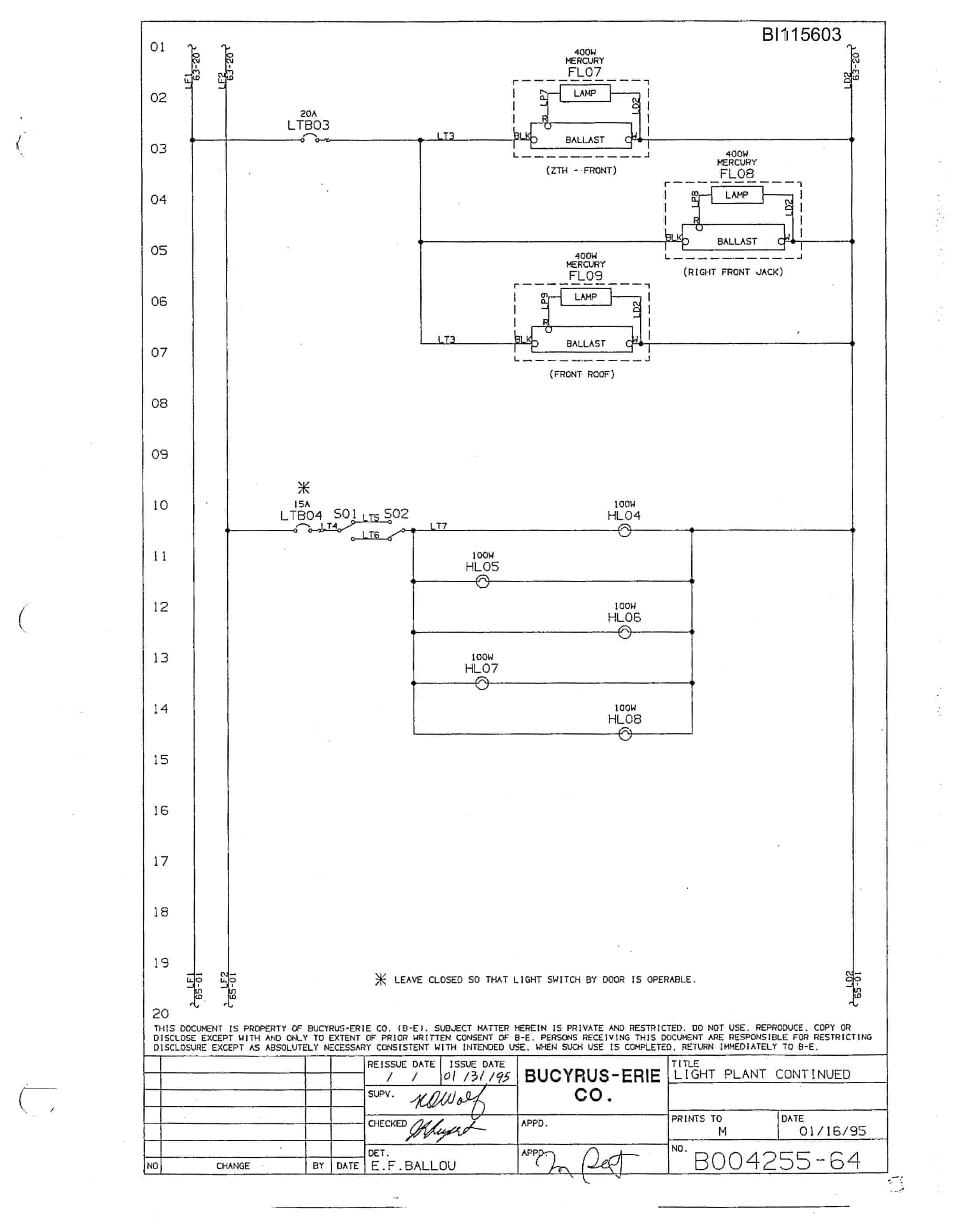 Bucyrus 49RII Mining Technical Manual BI115603-5