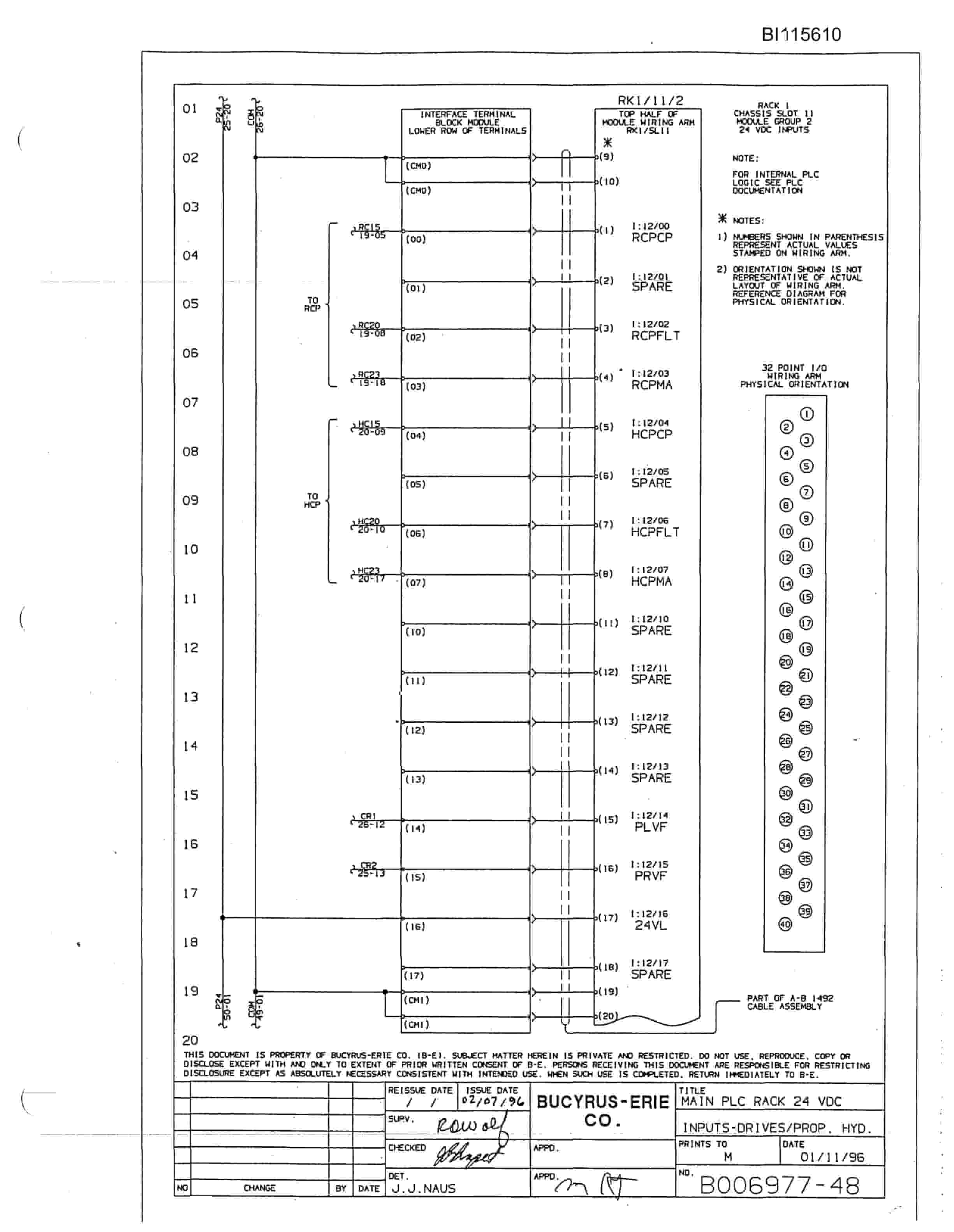 Bucyrus 49RIII Rotary Blast Hole Drill Technical Manual BI115610-5
