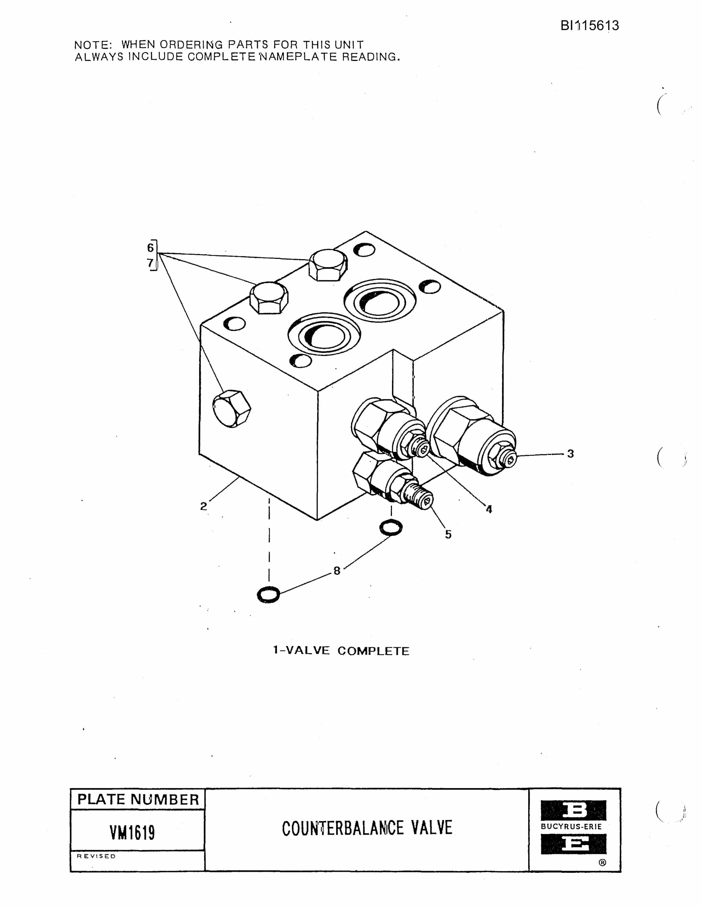 Bucyrus 49RIII Rotary Blast Hole Drill Technical Manual BI115613-3