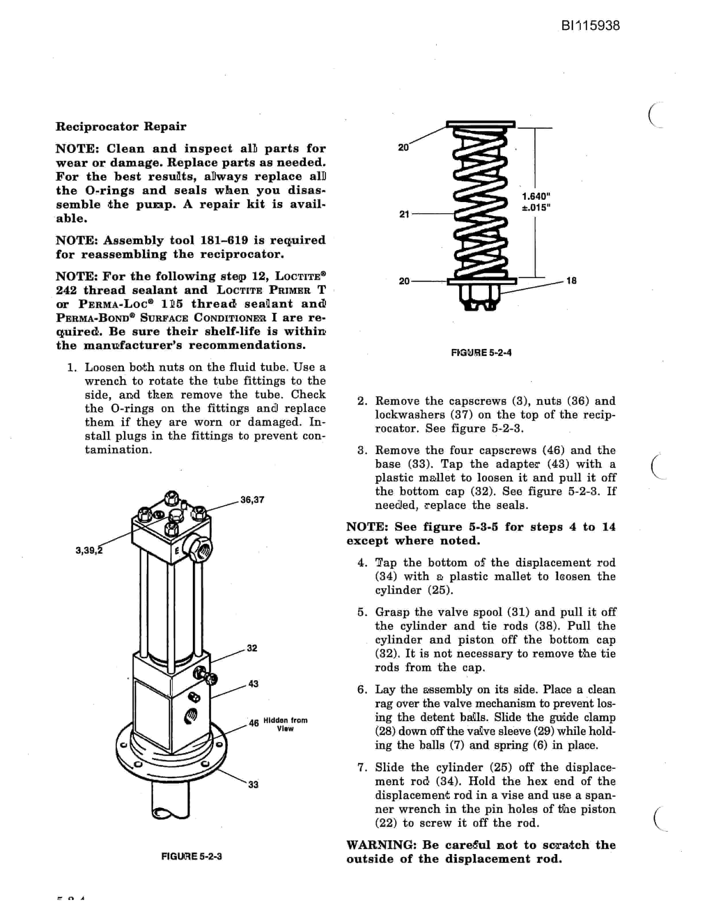 Bucyrus 49RIII Rotary Blast Hole Drill Technical Manual BI115938-3