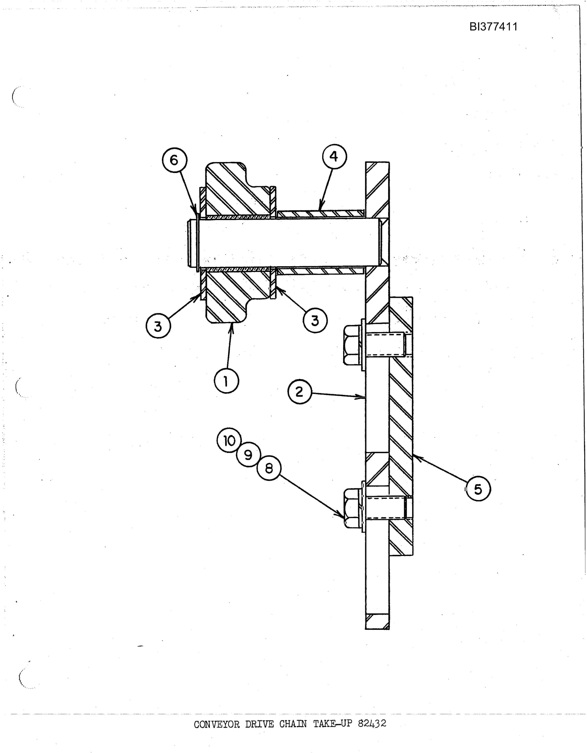 Bucyrus 4MFBH-48A Rhino Parts Catalog BI377411-2