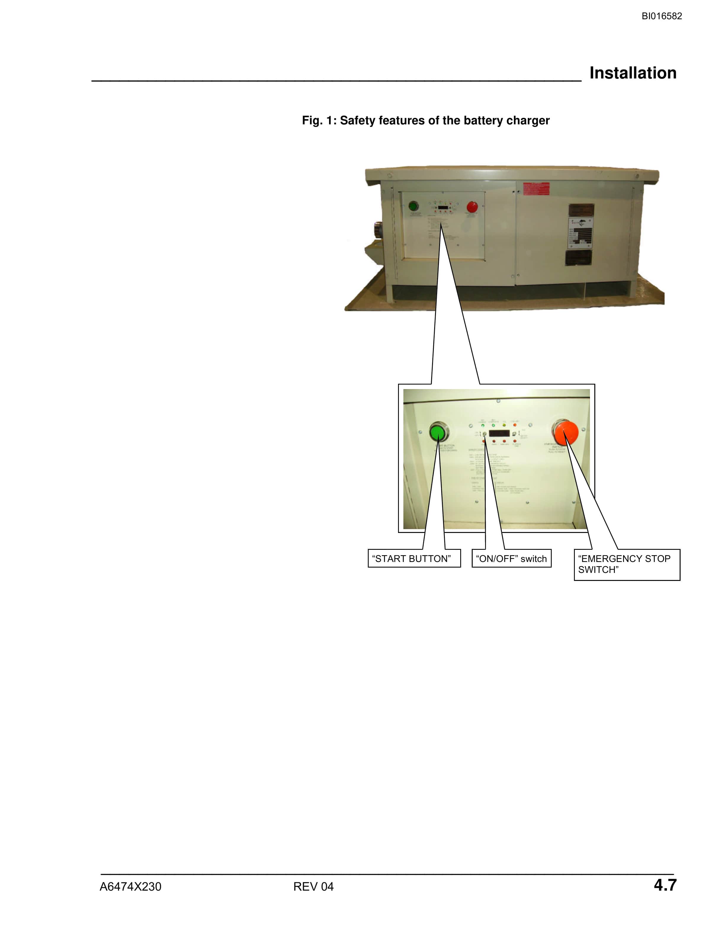 Bucyrus 5, 6, 8, 10, 12, 14, 16 Battery Charger With Digital Display Technical Manual BI016582-2