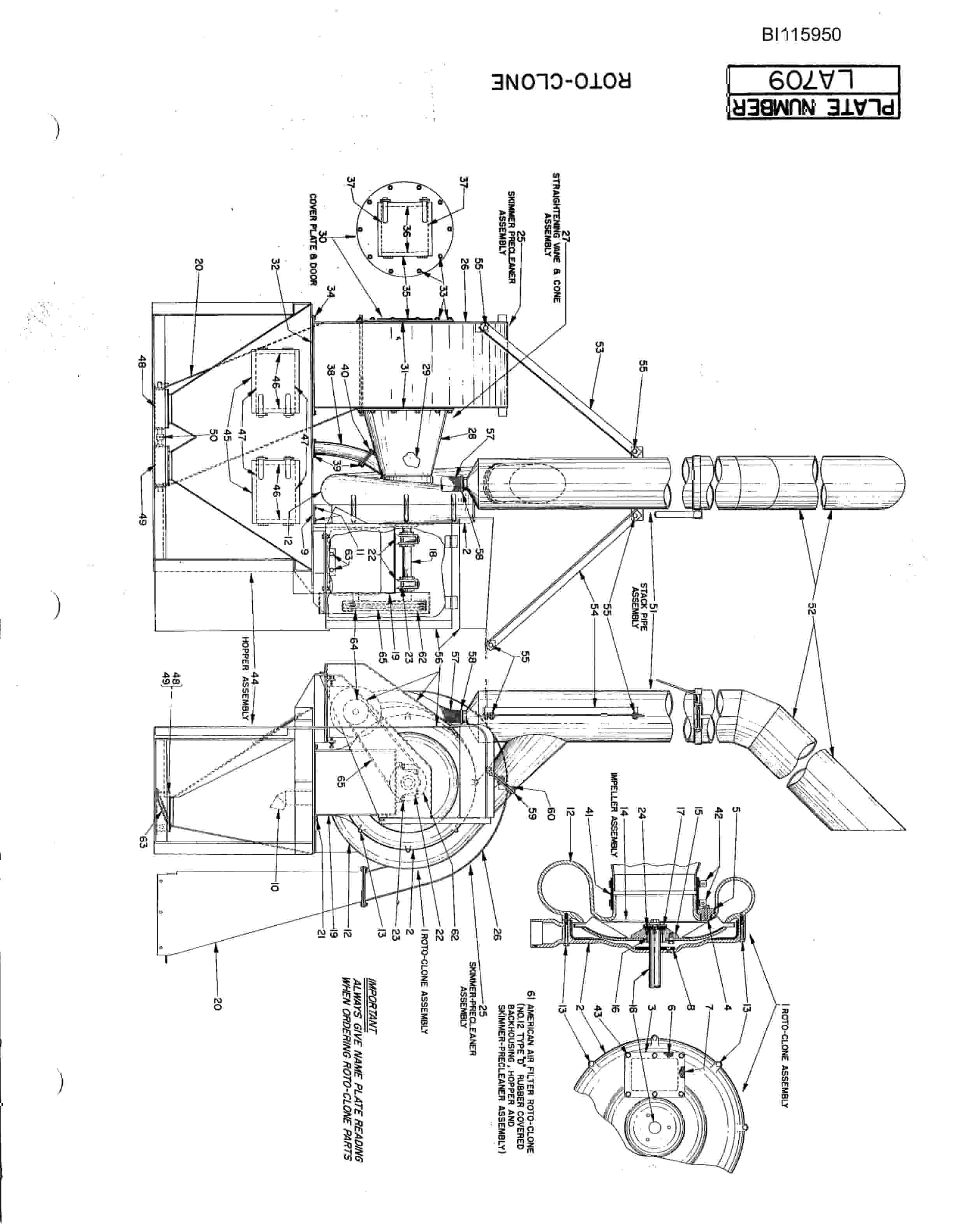 Bucyrus 50-R Drill Technical Manual BI115950-4