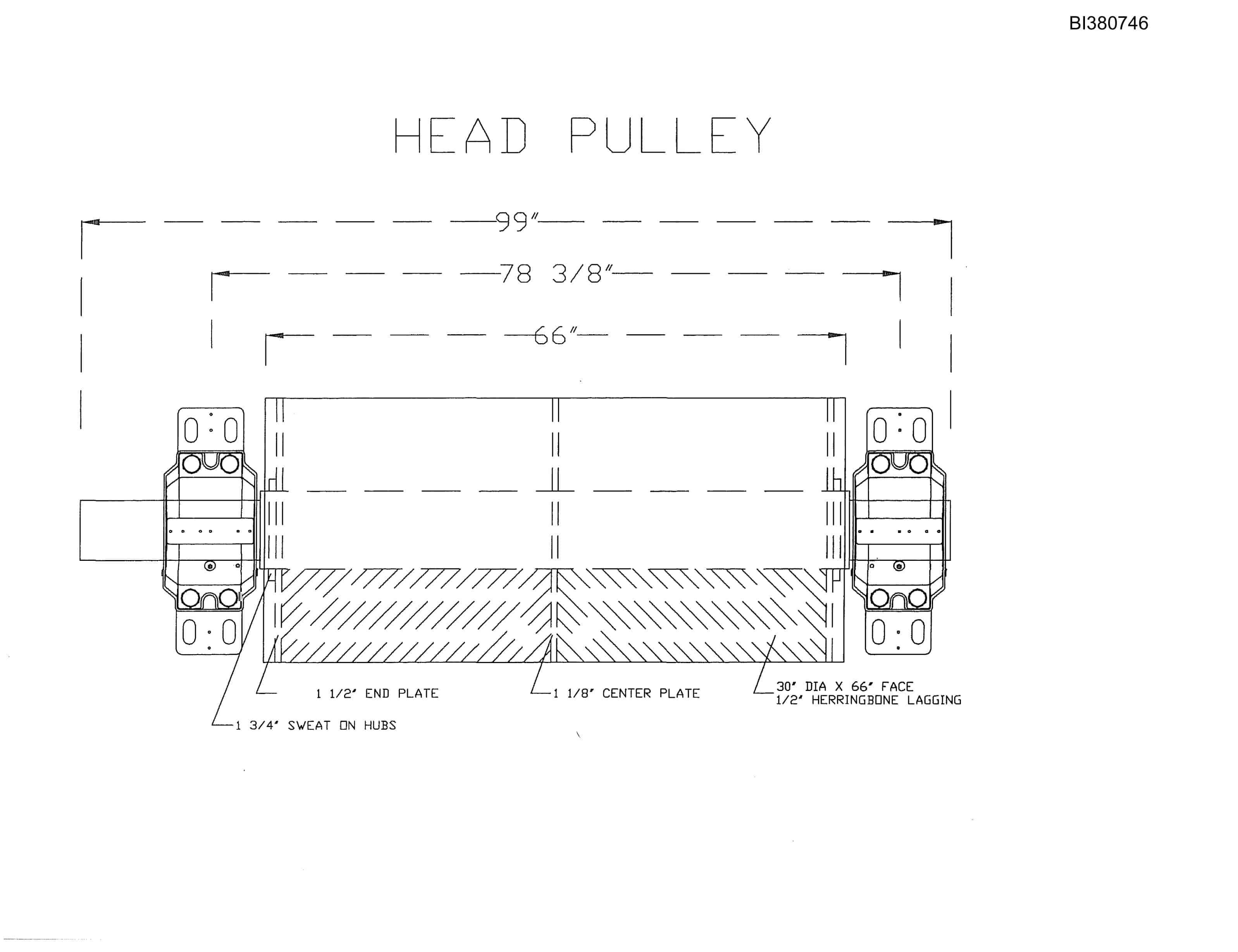 Bucyrus 54in A-Frame Assembly Parts Catalog BI380746-4